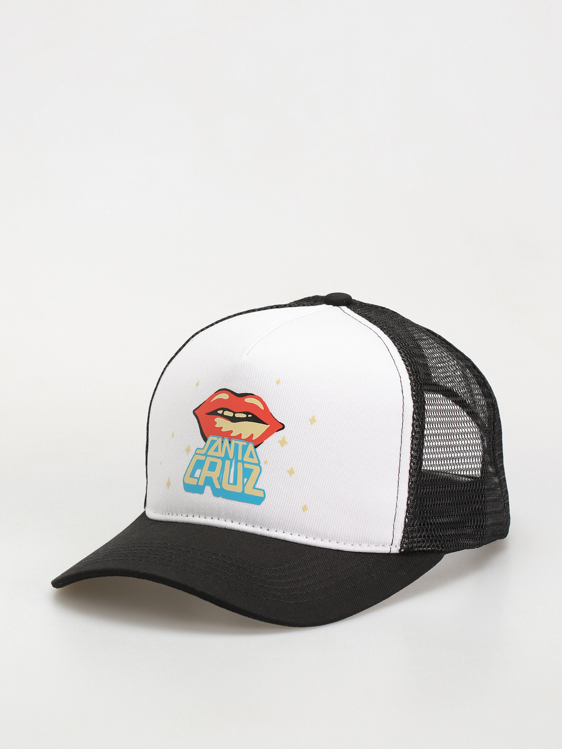 Šiltovka Santa Cruz Johnson Danger Zone Lips (white/black)