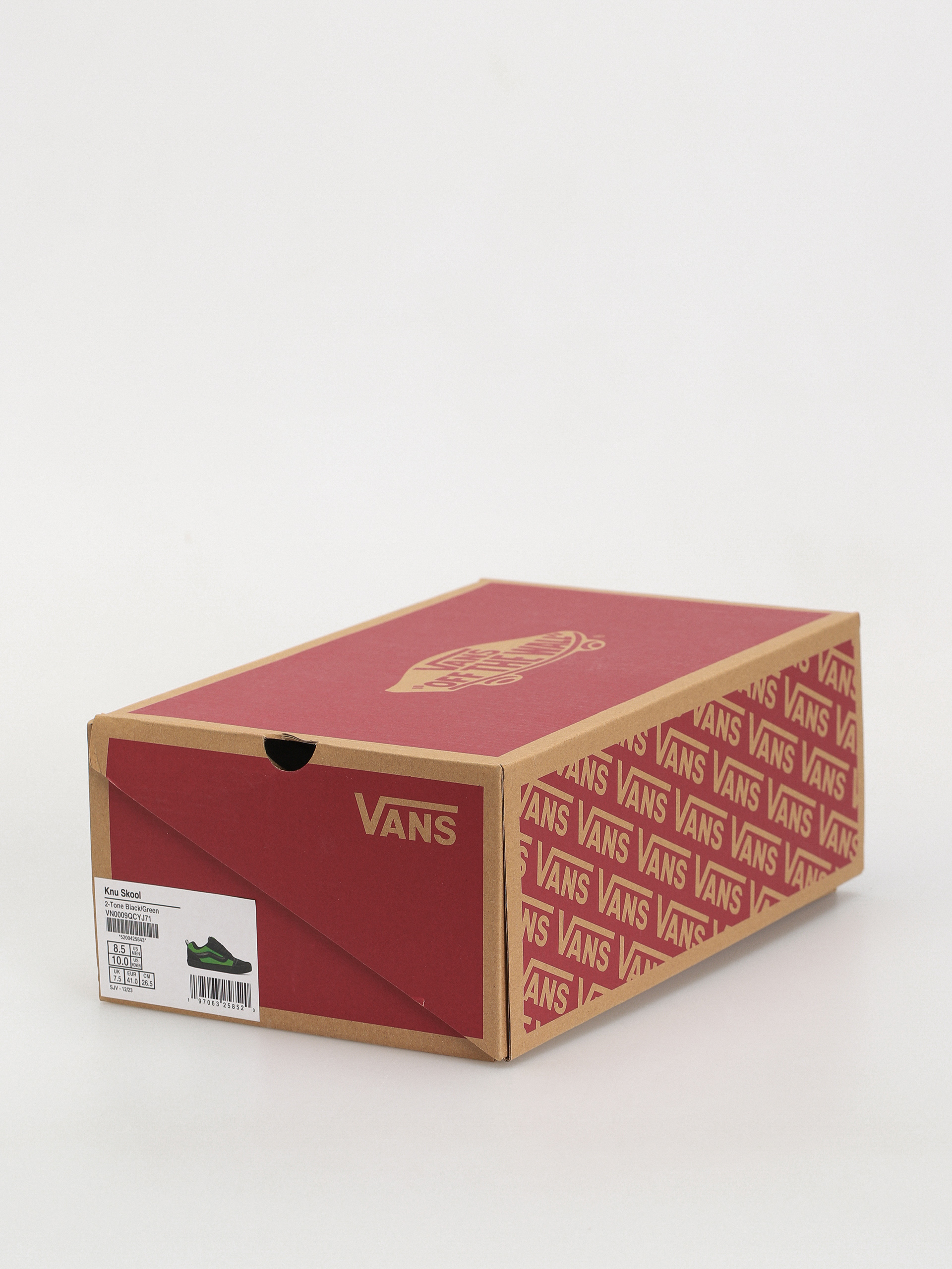 Topánky Vans Knu Skool (2-tone black/green)