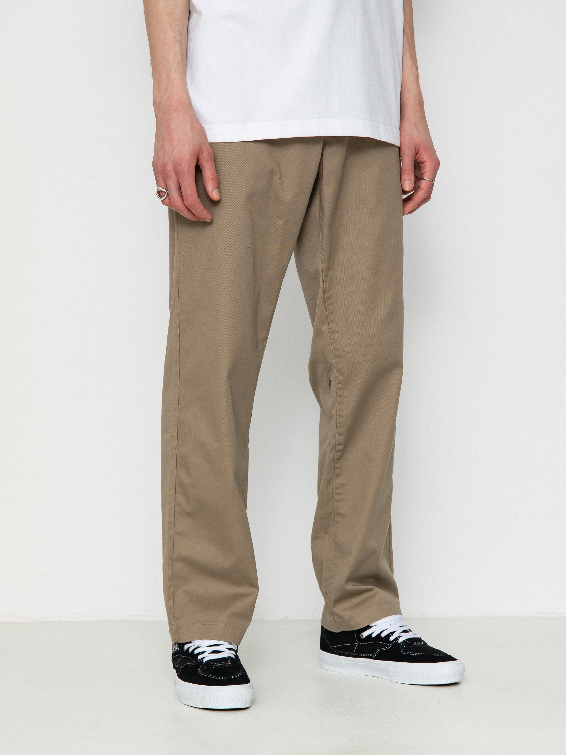 Nohavice Volcom Frickin Regular Stretch (khaki)