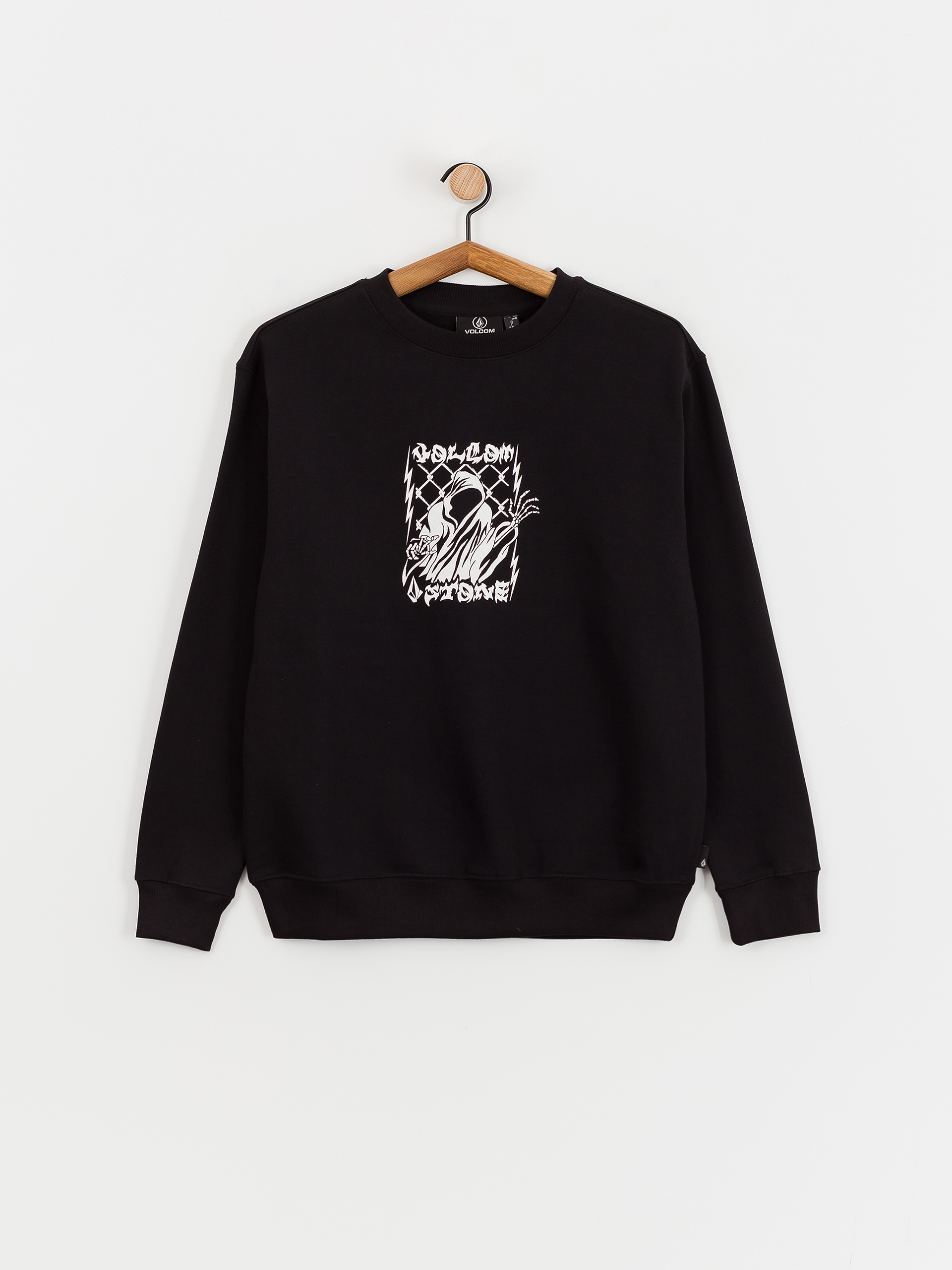 Mikina Volcom Watanite Crew (black)