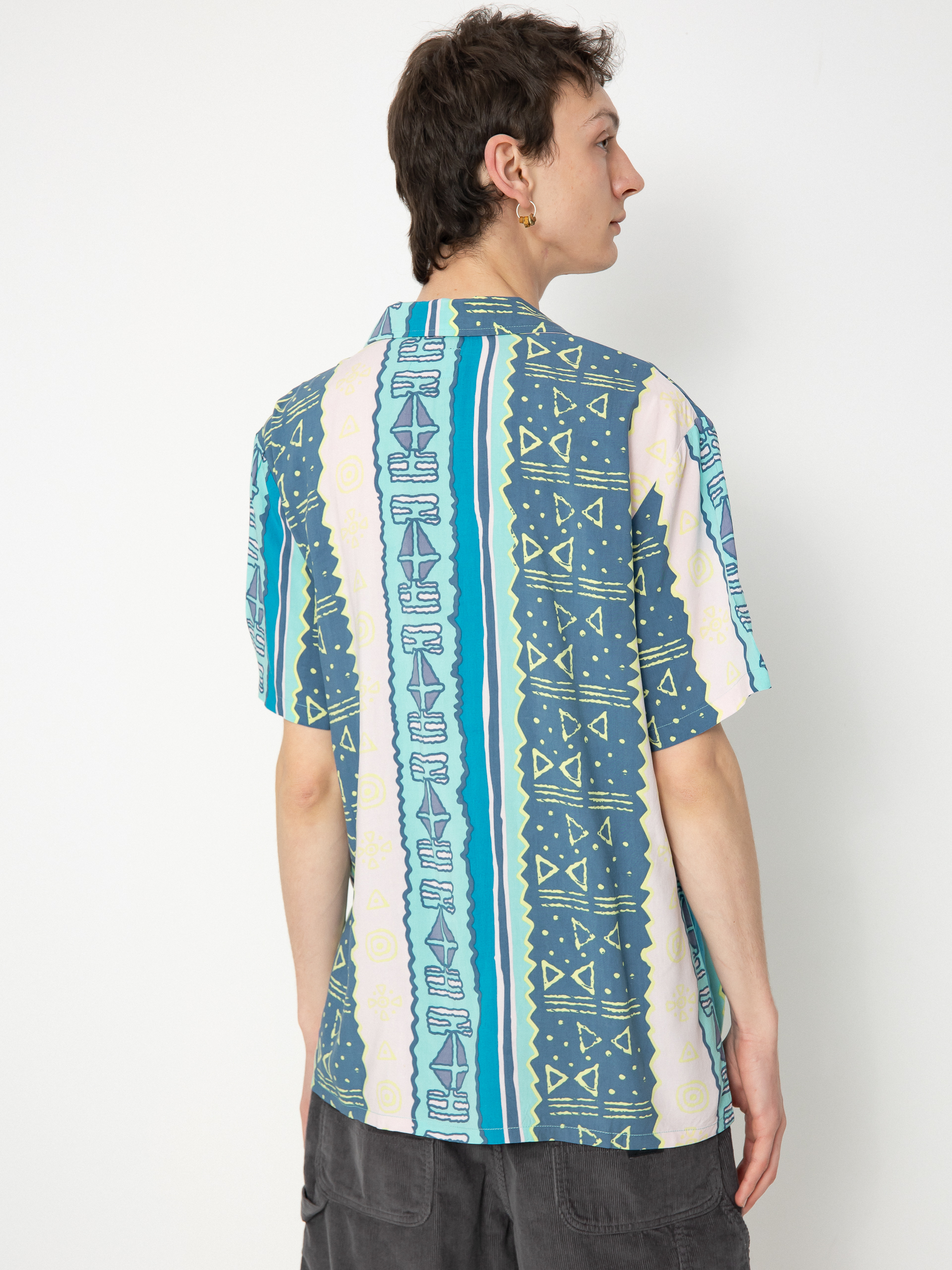 Košeľa Volcom Bold Moves (crete blue)