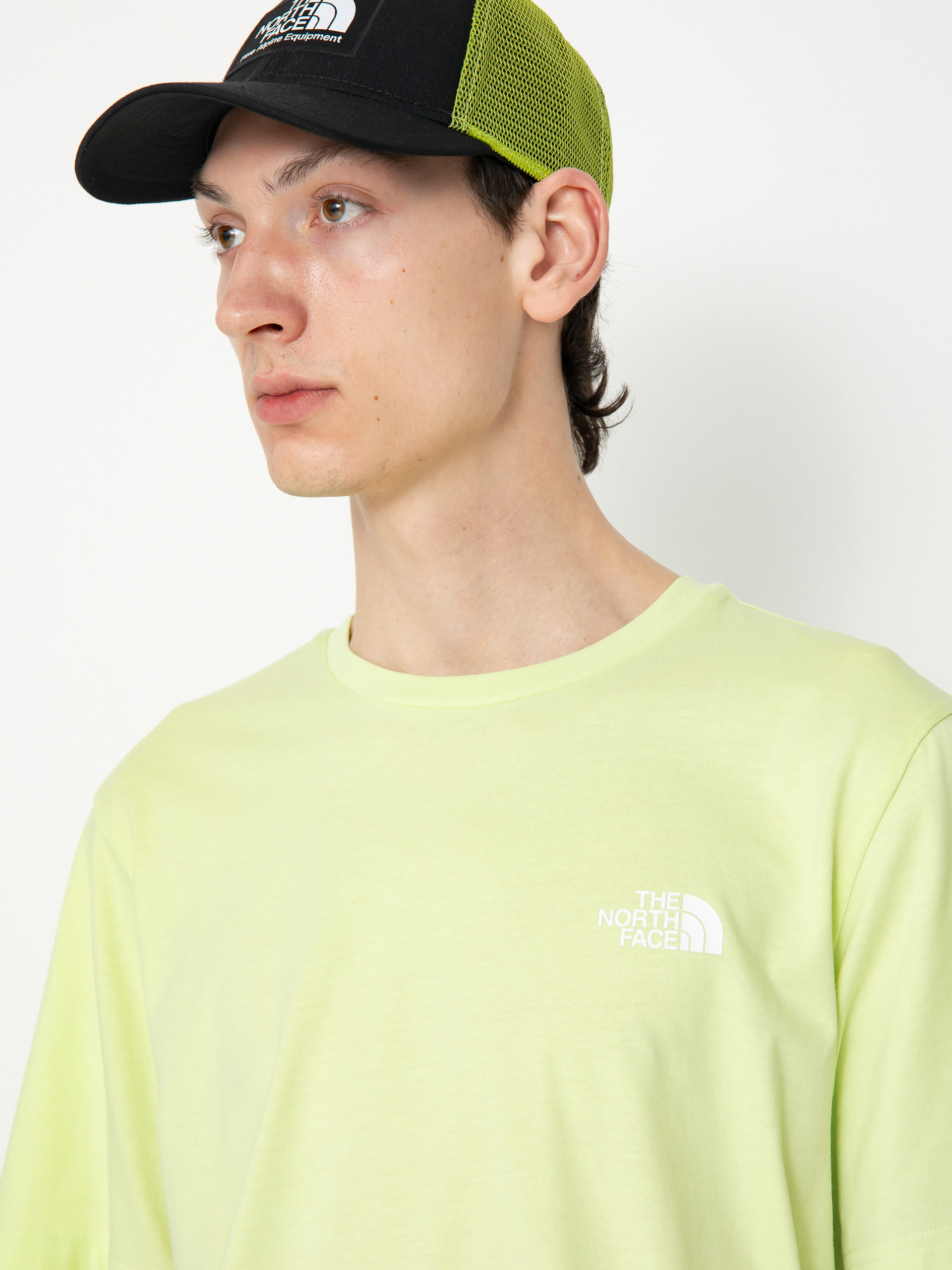 Tričko The North Face Simple Dome (astro lime)