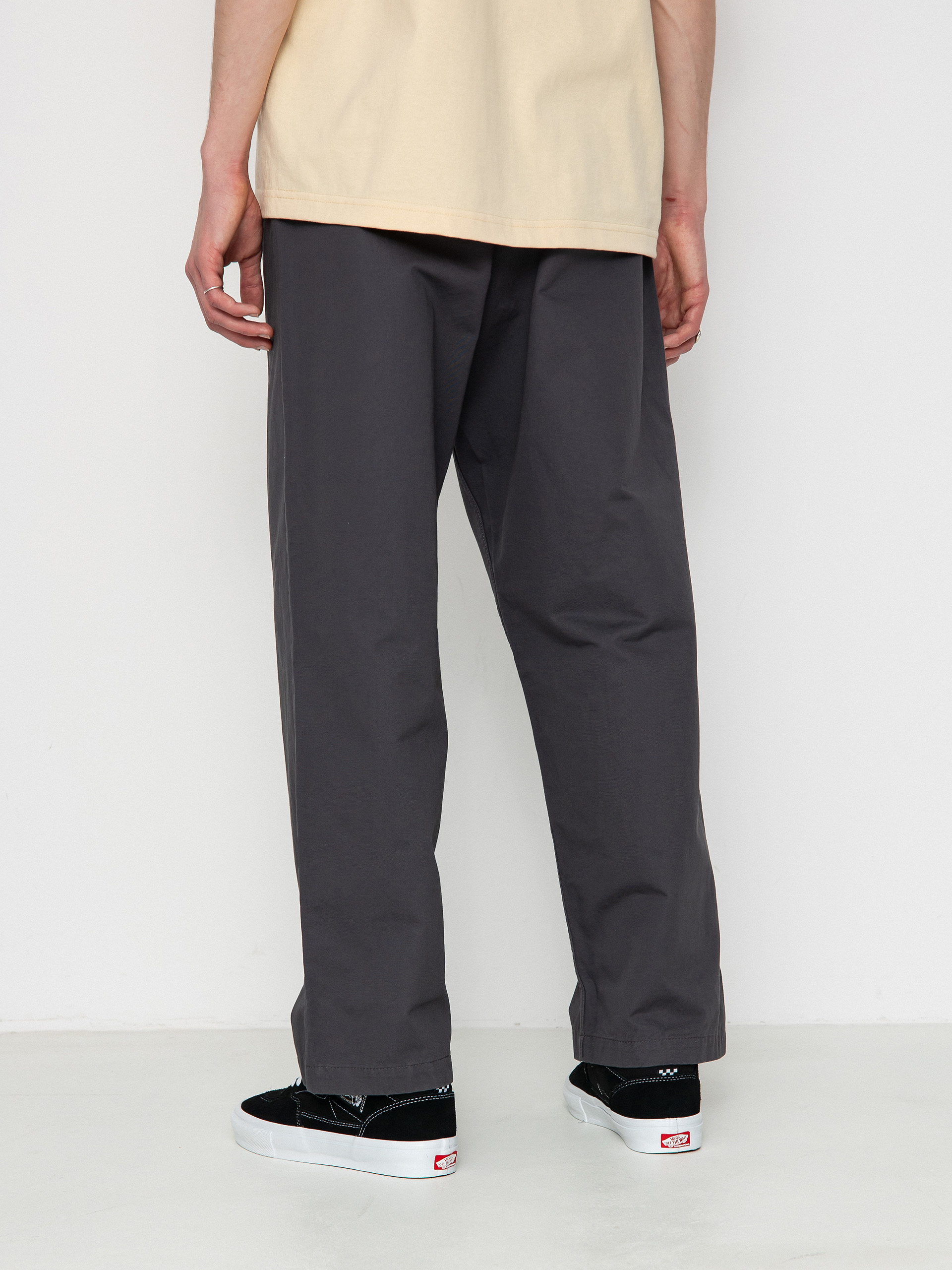 Nohavice Vans Authentic Chino Baggy (asphalt)