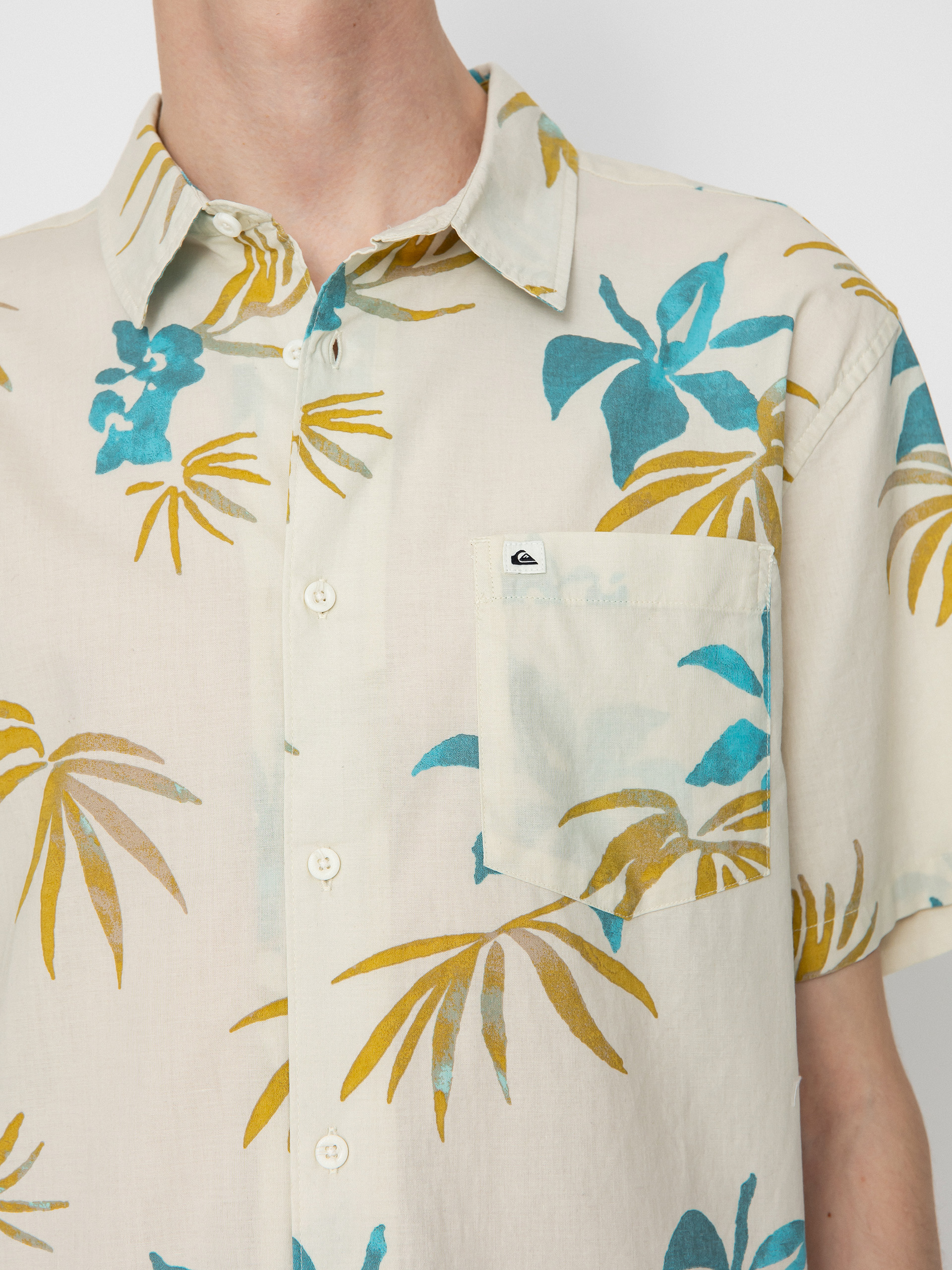 Košeľa Quiksilver Apero Classic (snow white aop mix b)