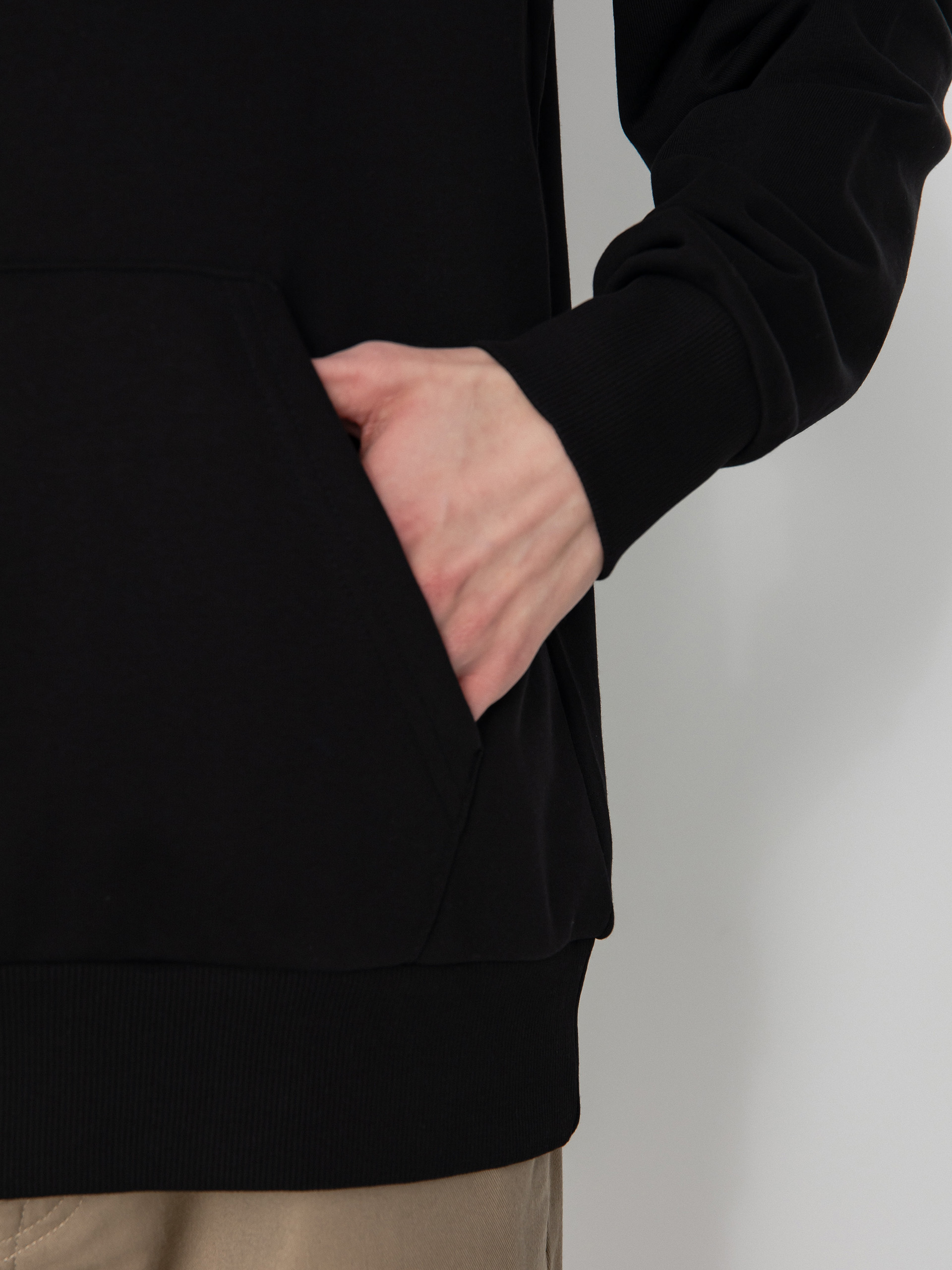 Mikina s kapucňou Prosto Abox HD (black)