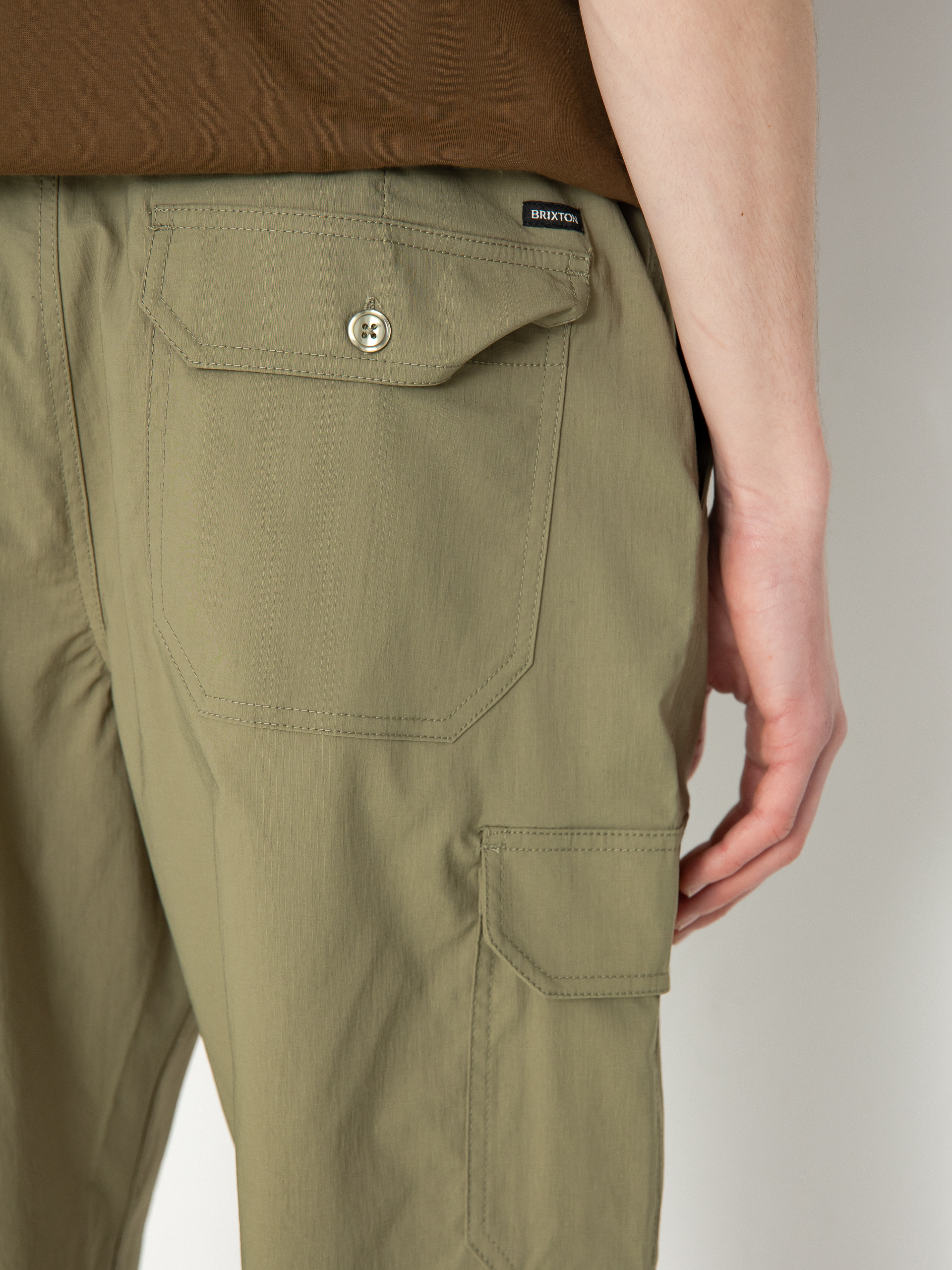 Nohavice Brixton Waypoint Cargo (olive surplus)
