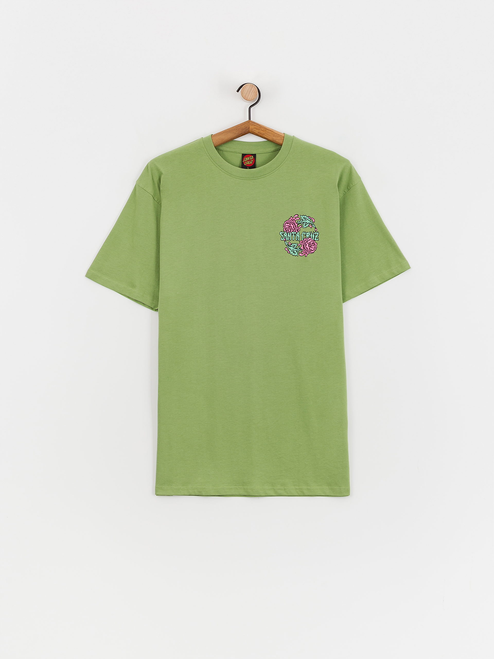 Tričko Santa Cruz Dressen Rose Crew Two (apple)