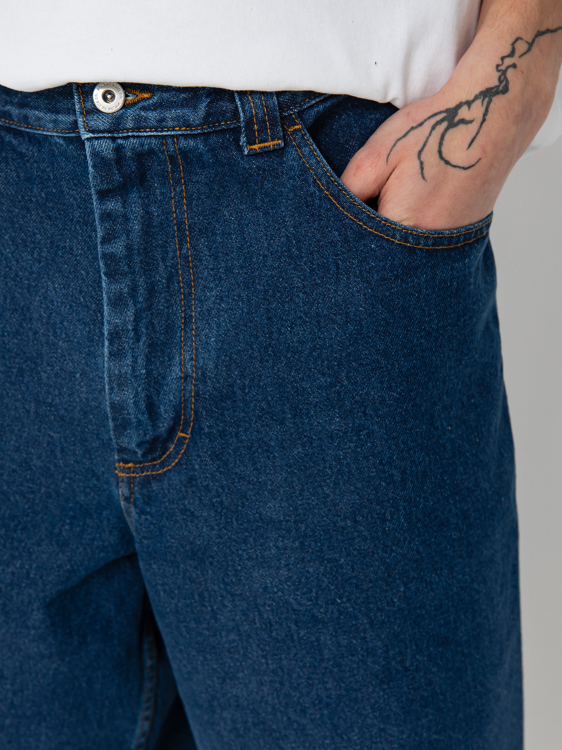 Kraťasy Polar Skate Big Boy (dark blue)