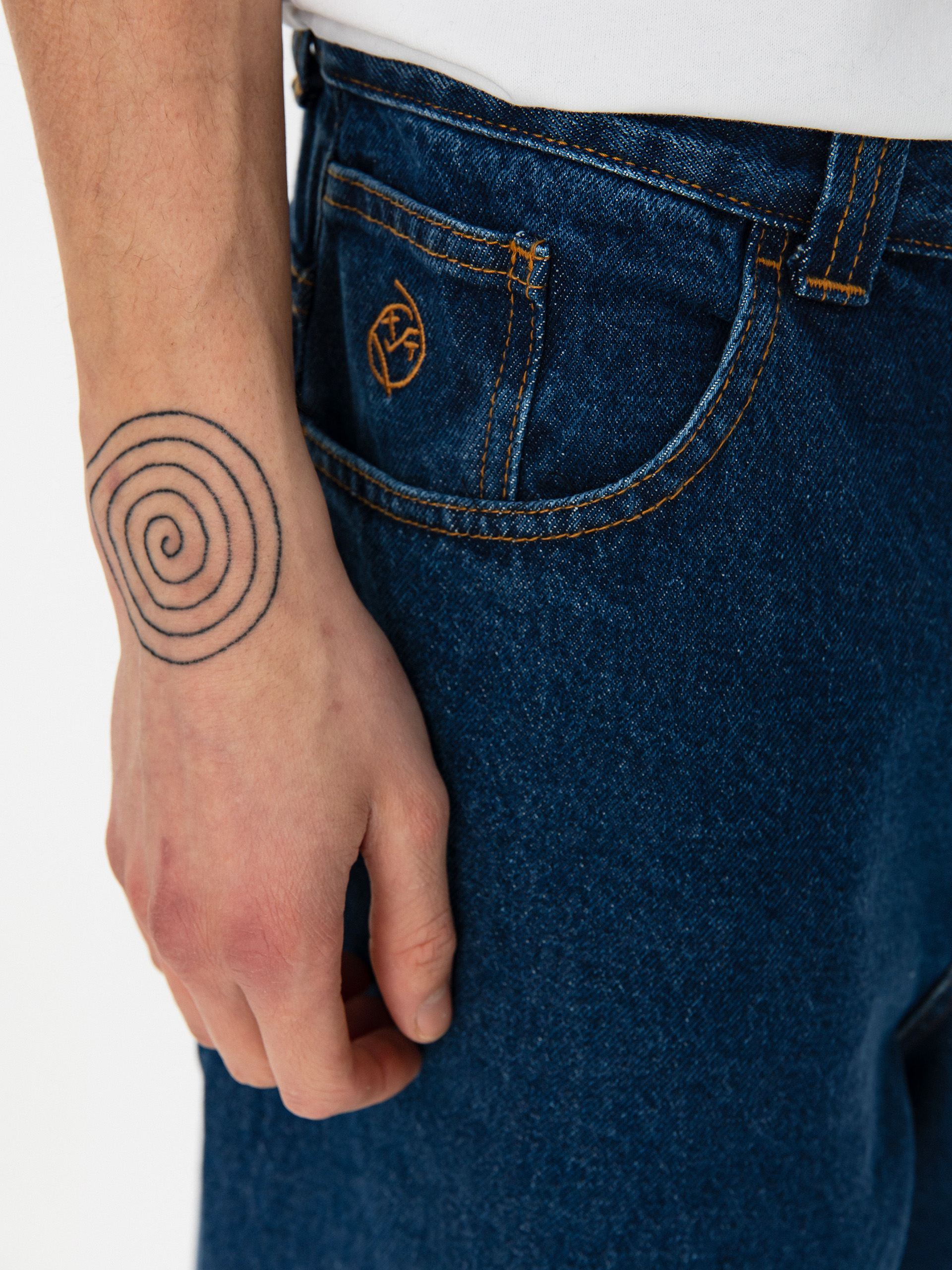 Kraťasy Polar Skate Big Boy (dark blue)