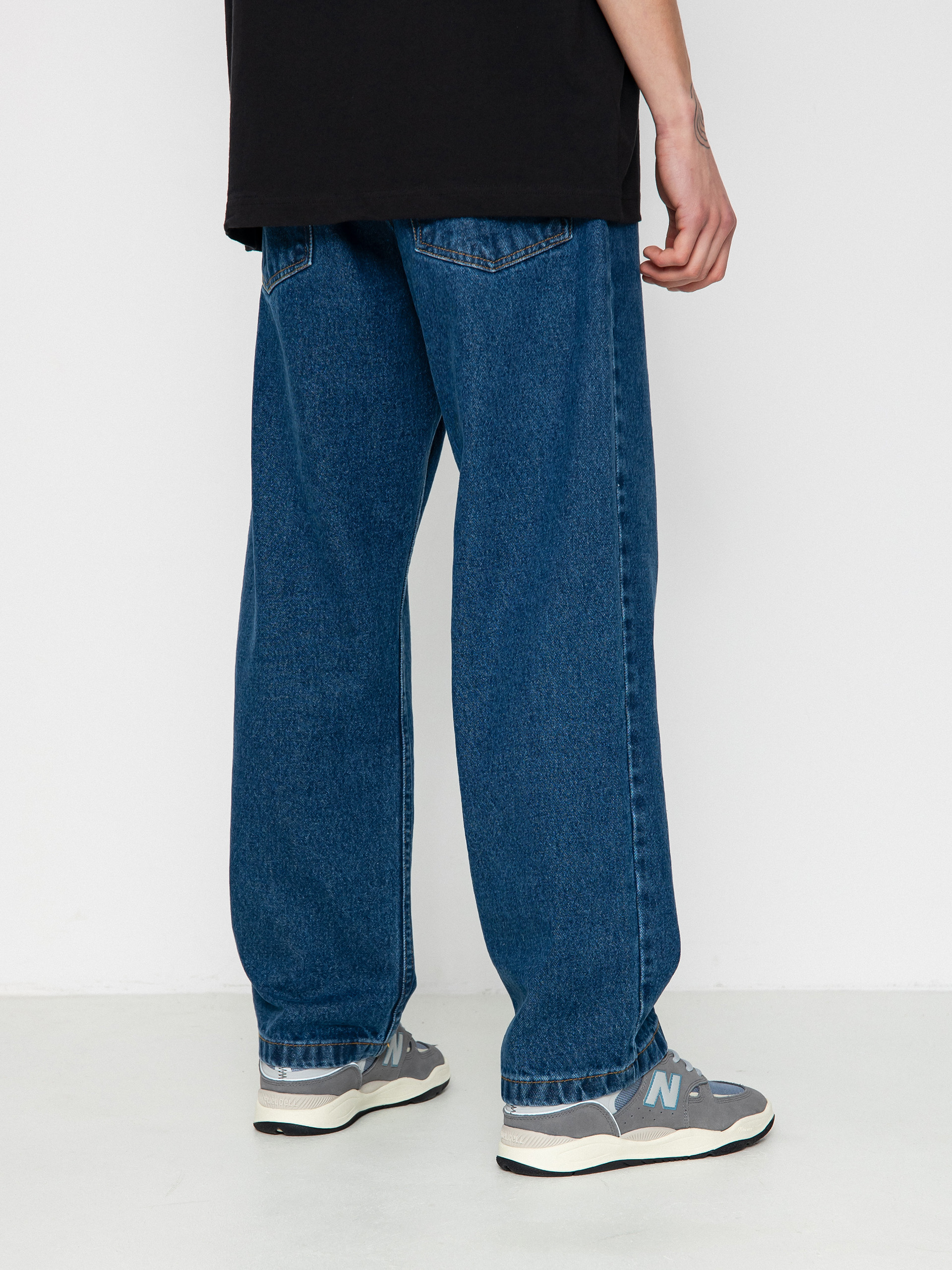 Nohavice Polar Skate 89! Denim (dark blue)