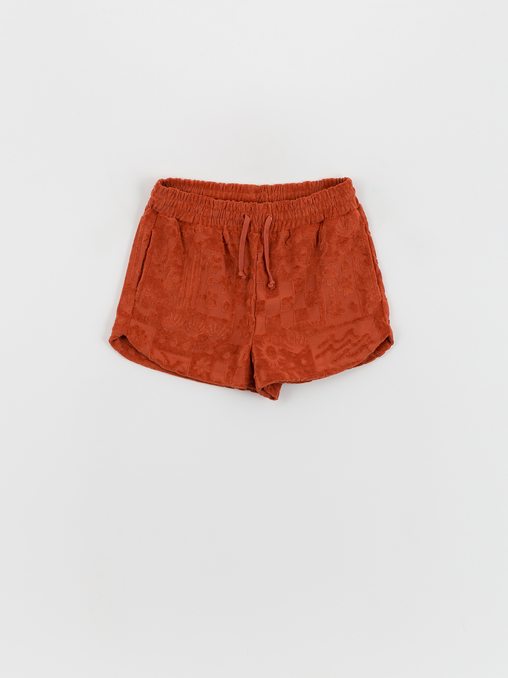 Kraťasy Volcom Sunny Wild Terry Cloth Wmn (rosewood)