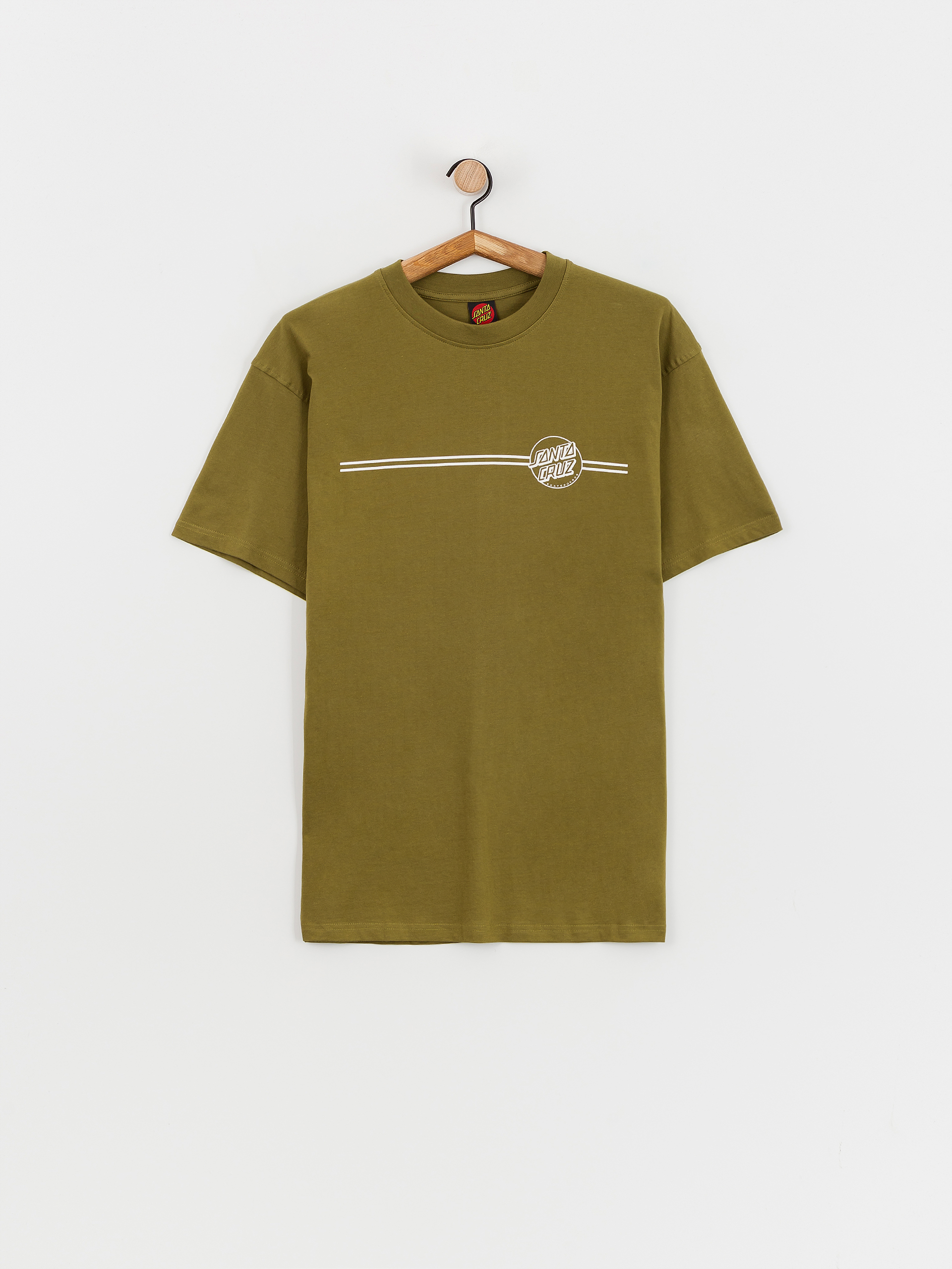 Tričko Santa Cruz Opus Dot Stripe (sea kelp)