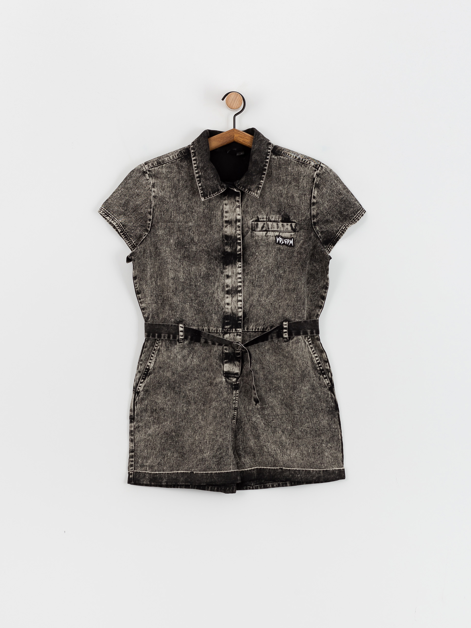 Dámsky Kombinéza Volcom Asphalt Romper (black)