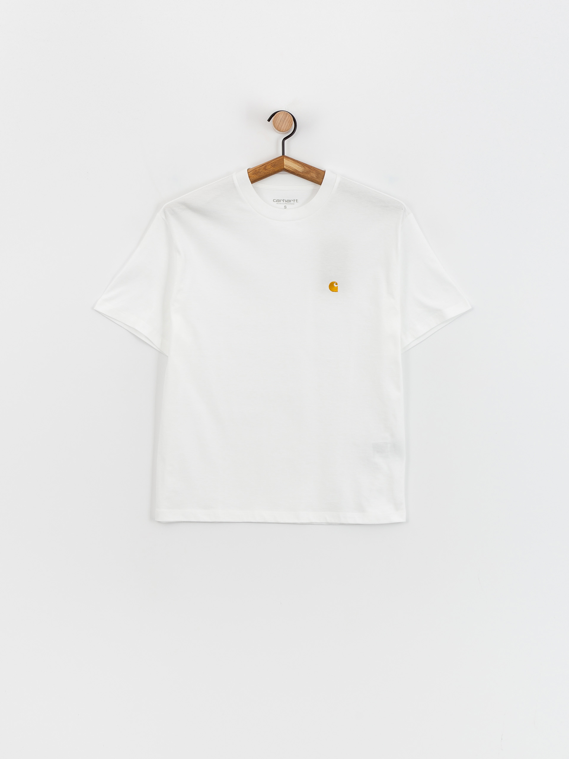 Tričko Carhartt WIP Chase Wmn (white/gold)