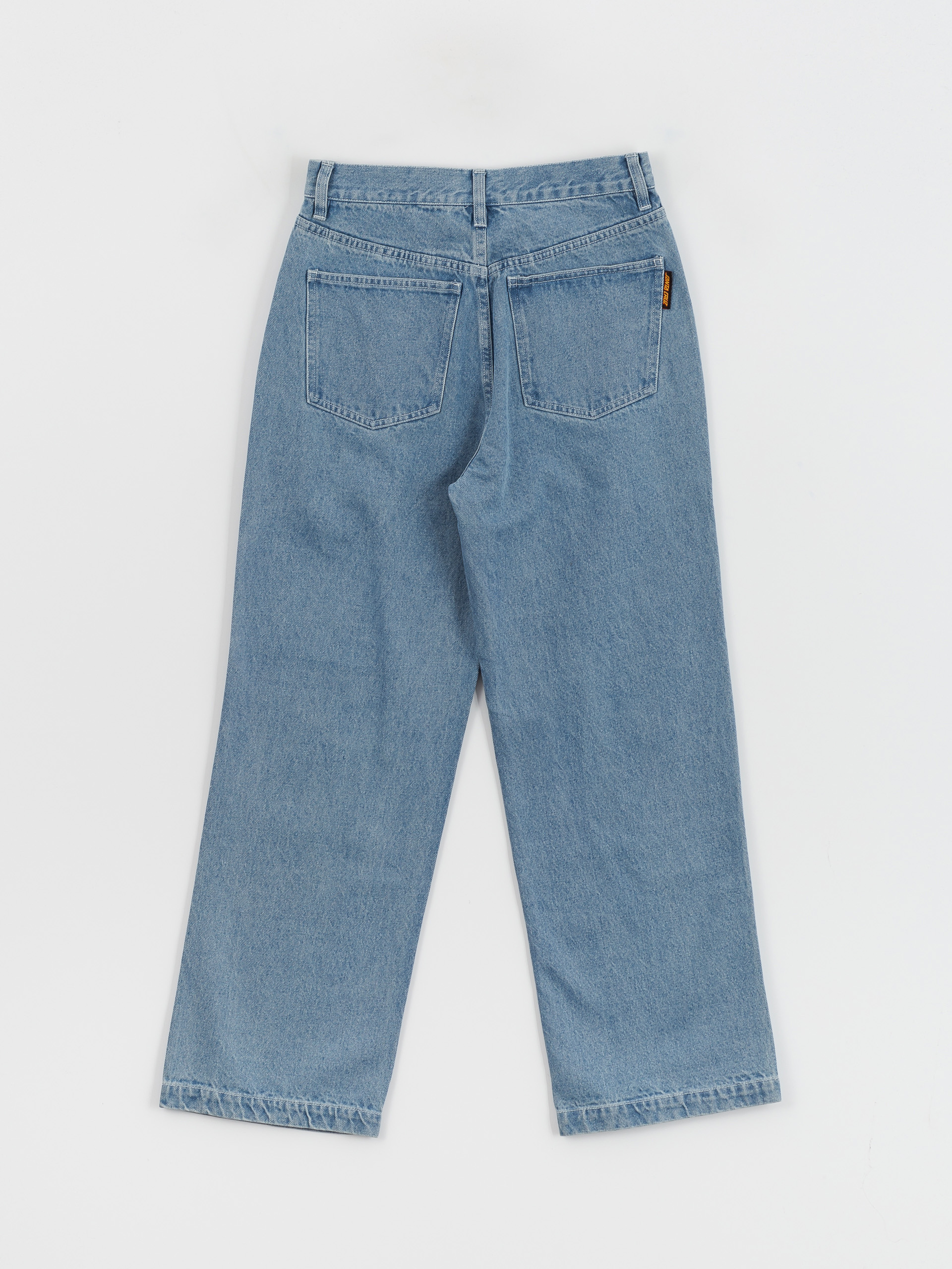 Nohavice Santa Cruz Classic Baggy Jeans Wmn (bleach blue)