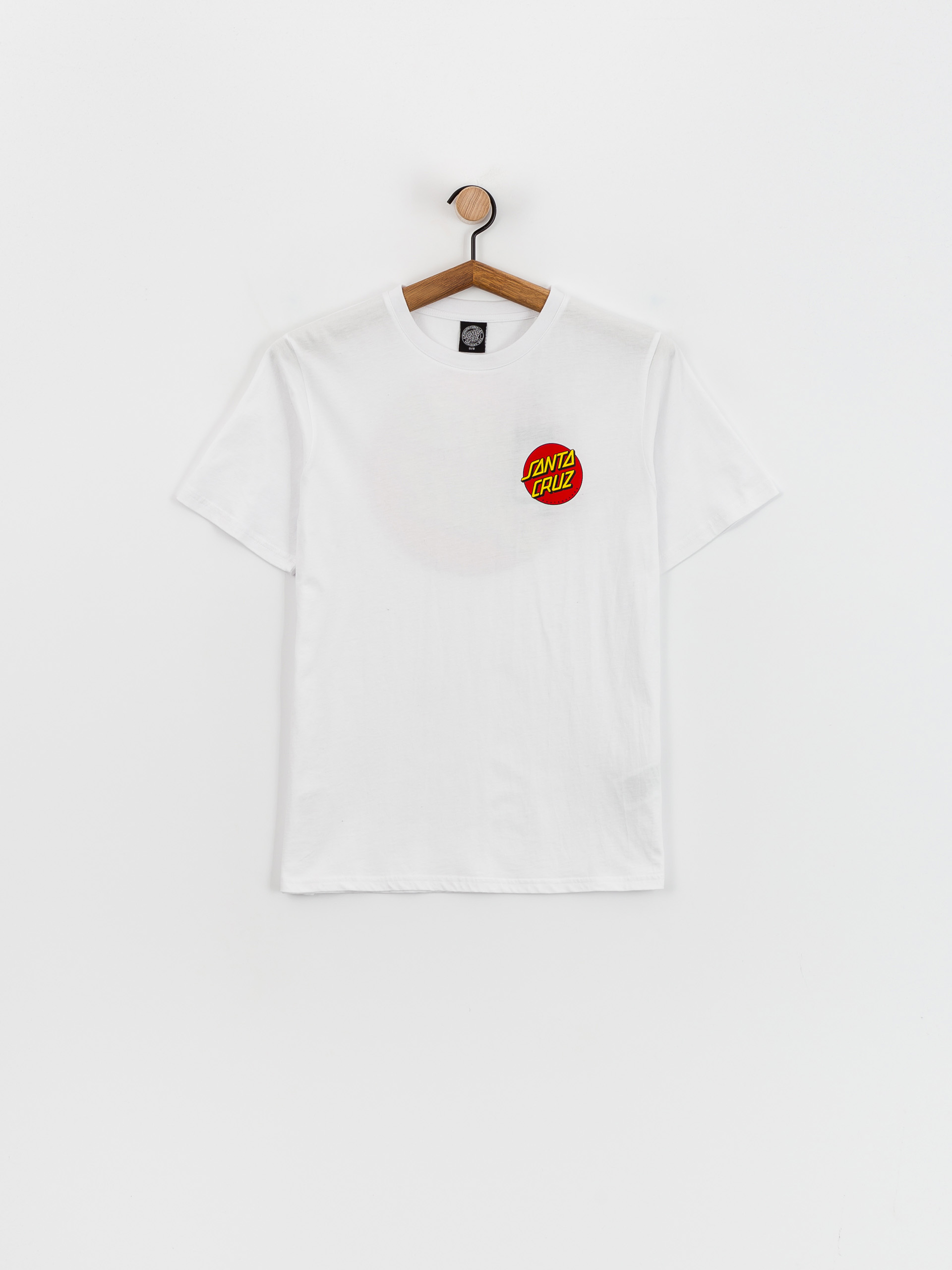 Tričko Santa Cruz Classic Dot Chest Wmn (white)