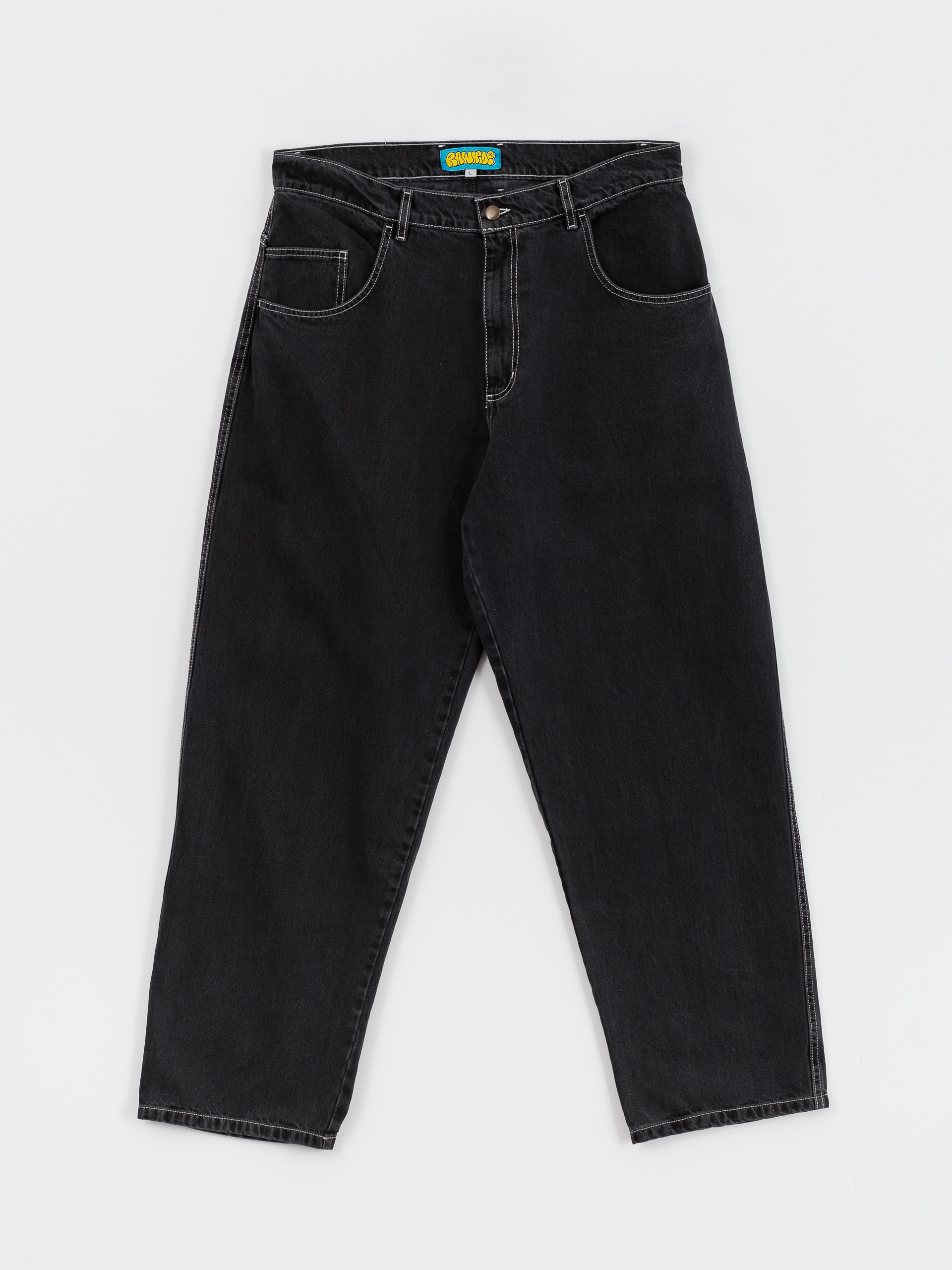 Nohavice Raw Hide Skateboards OG Jeans (washed black)