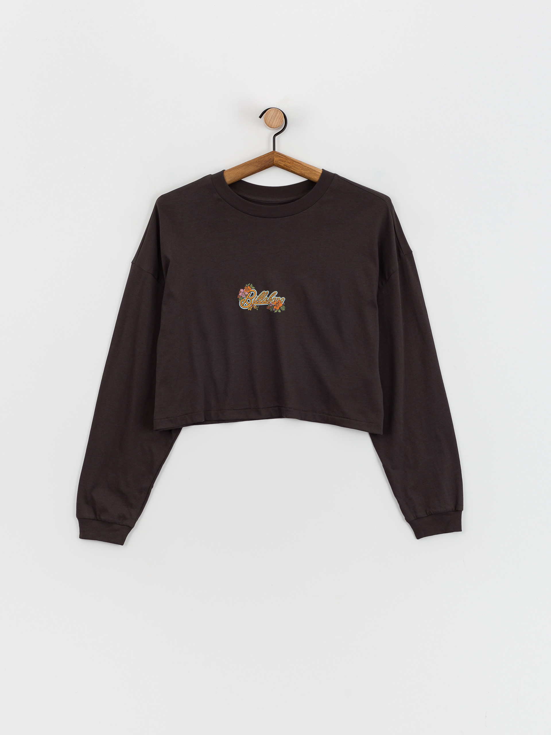 Tričko Billabong Beach Boyfriend Crop Wmn (black sands)