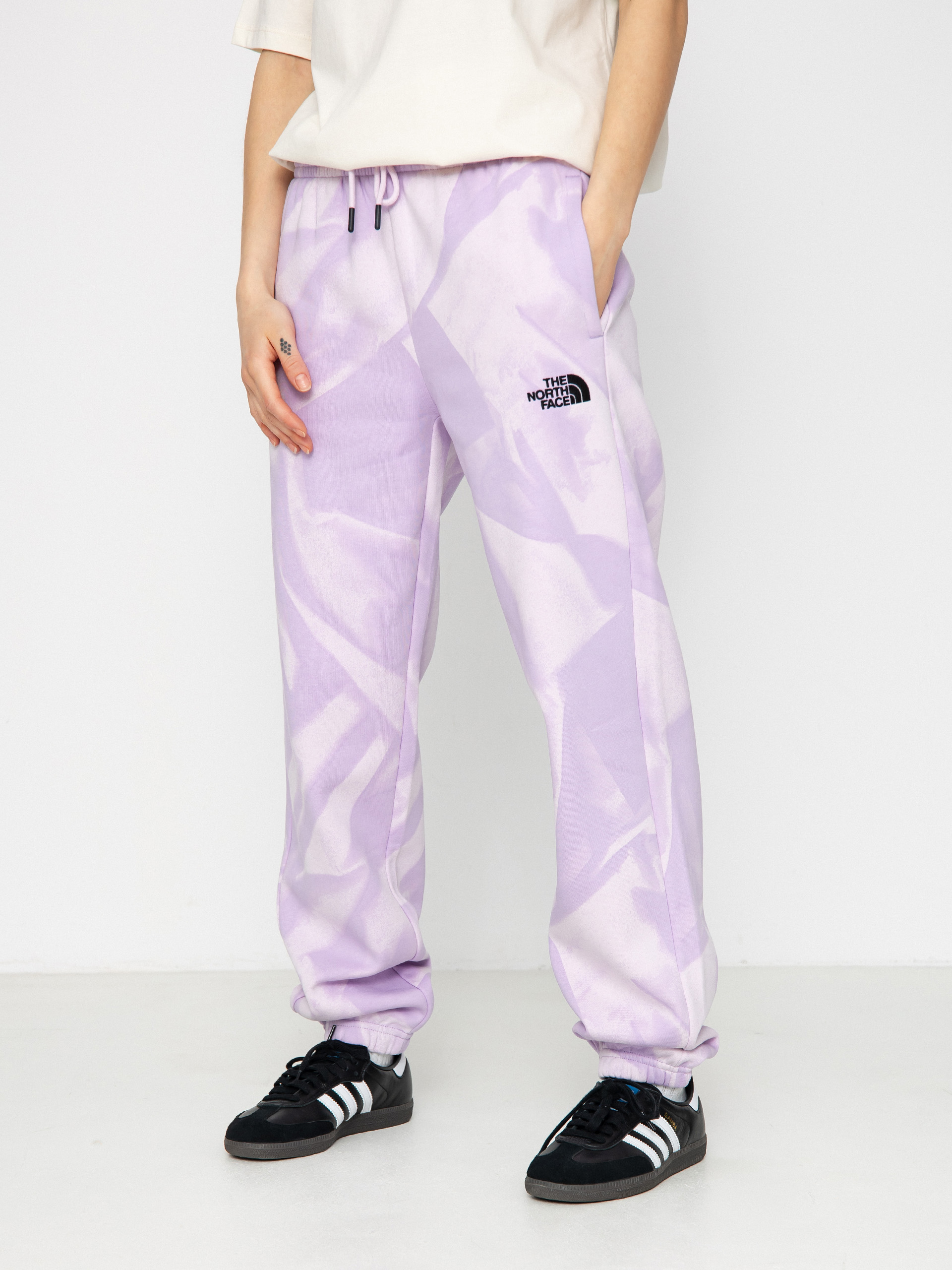 Nohavice The North Face Essential Jogger Print Wmn