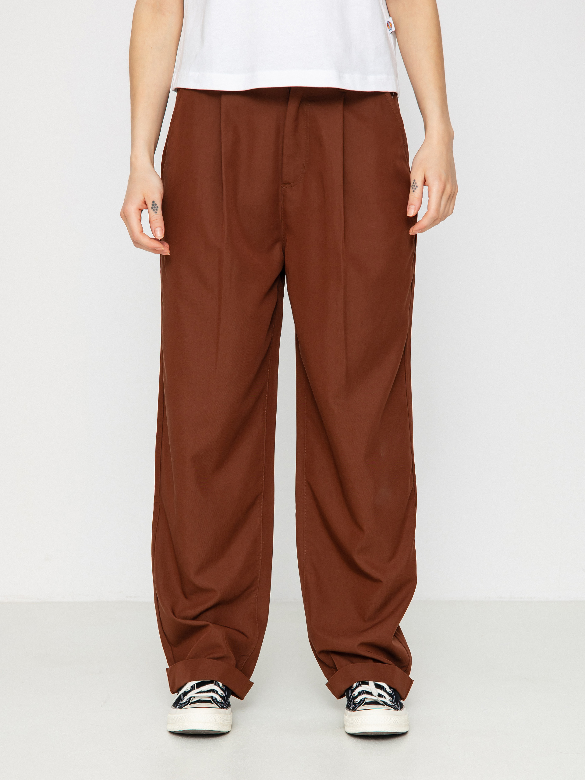 Nohavice Brixton Victory Trouser Wmn (sepia)