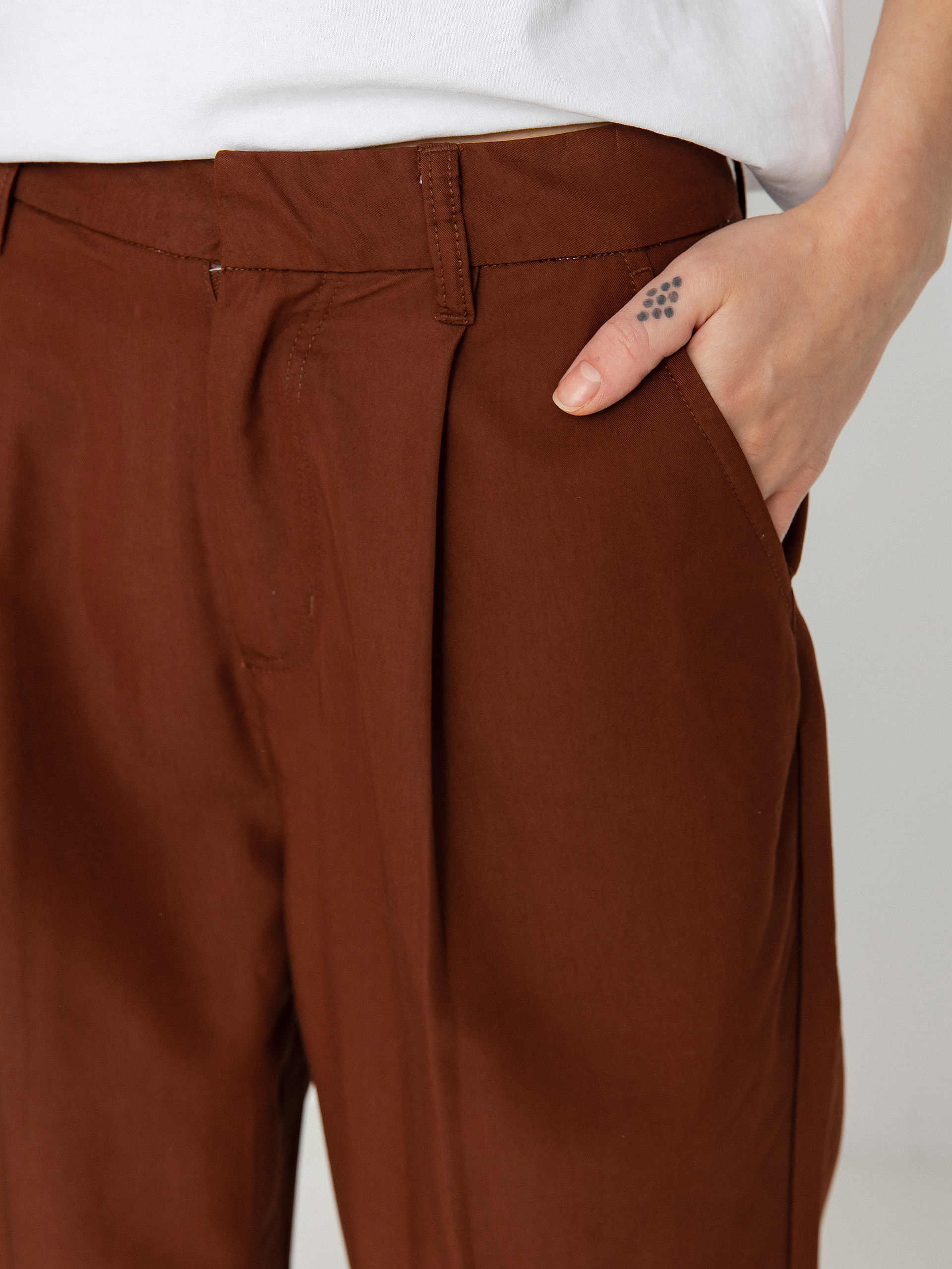 Nohavice Brixton Victory Trouser Wmn (sepia)