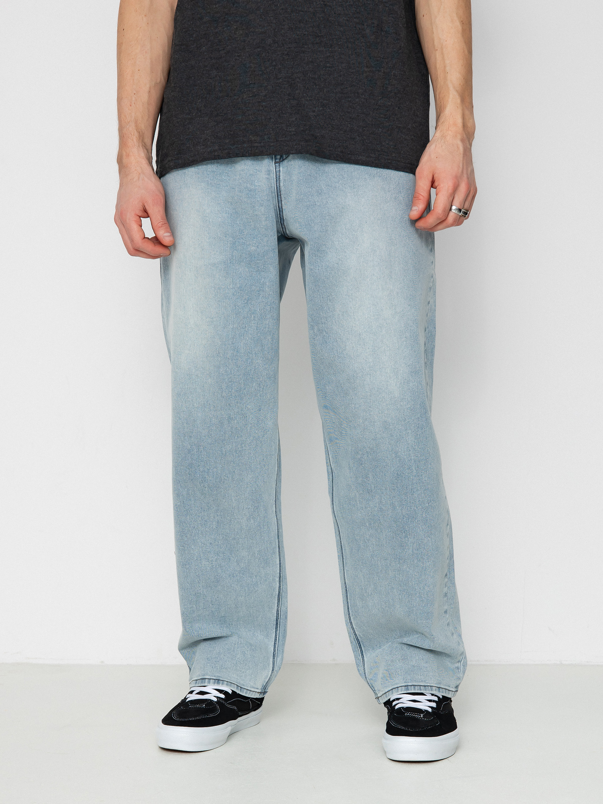 Nohavice Volcom Freazy Loose Ew Denim (desert dirt indigo)