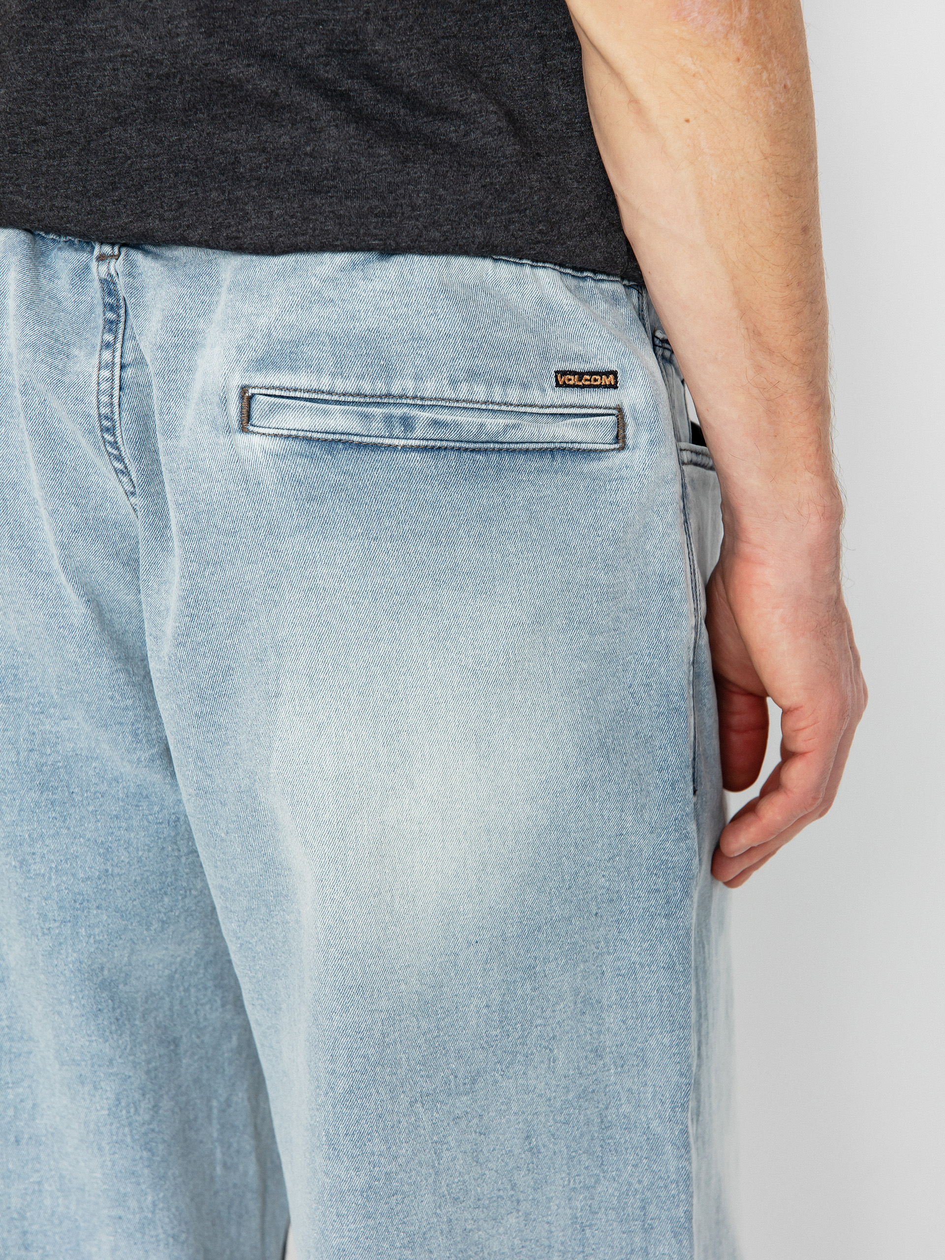 Nohavice Volcom Freazy Loose Ew Denim (desert dirt indigo)