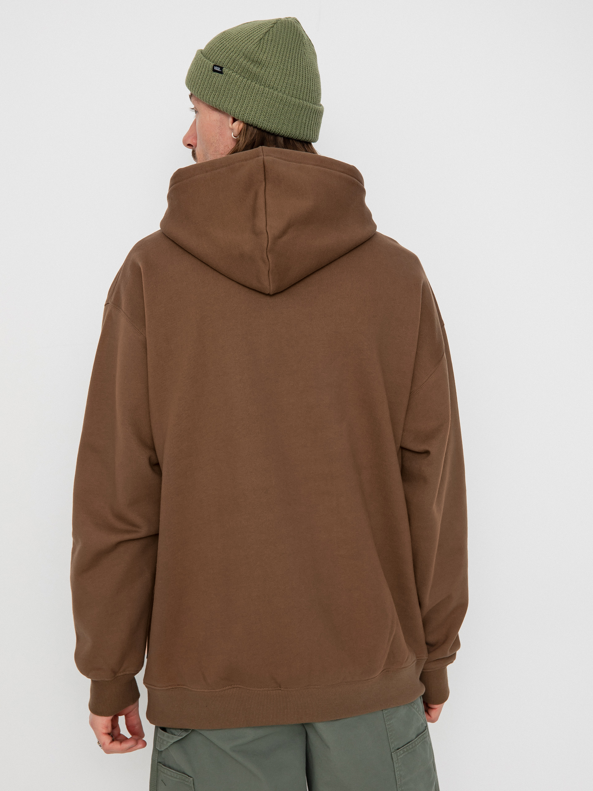 Mikina s kapucňou Volcom Fa Arthur Longo 1 HD (dark earth)