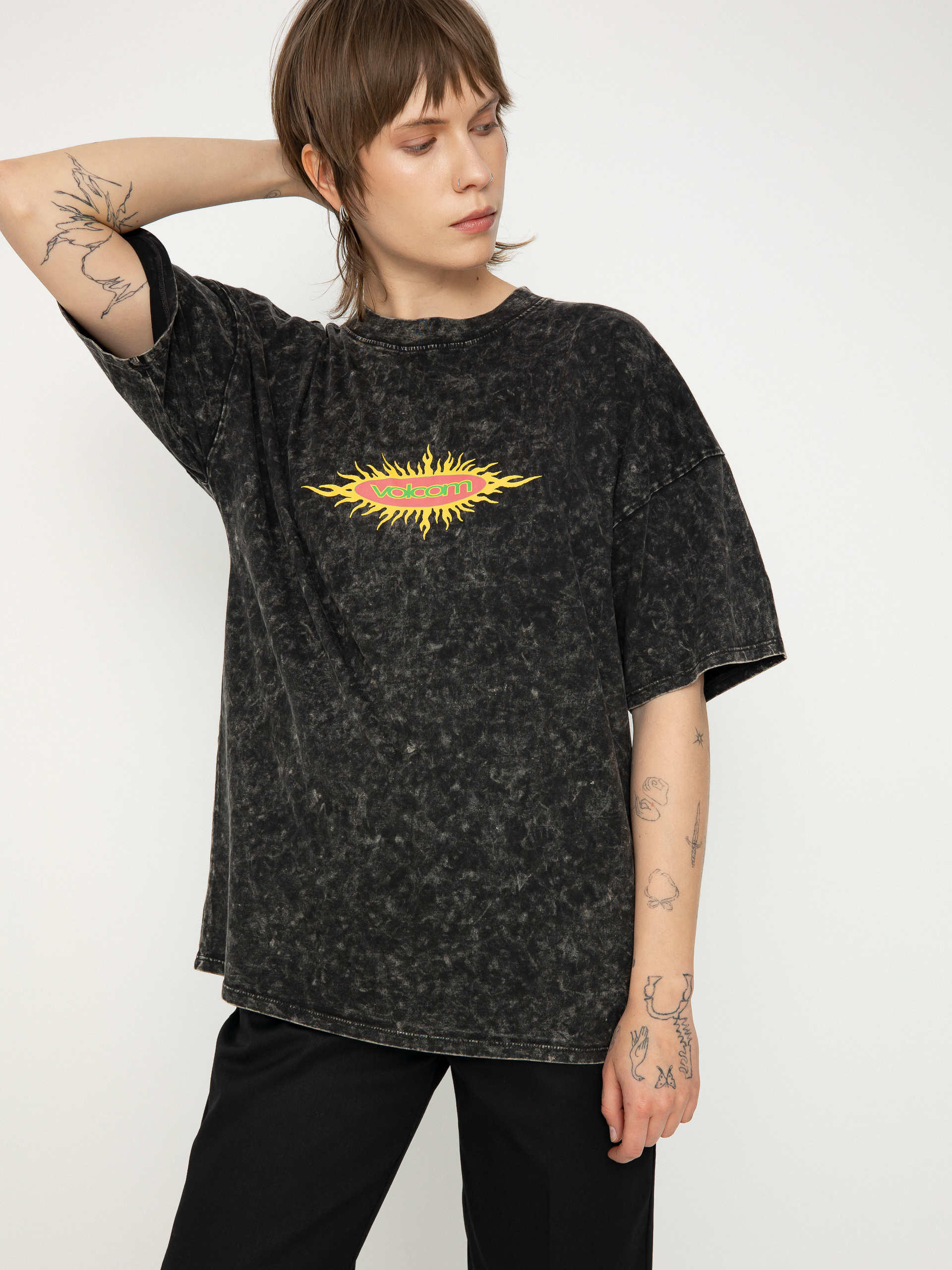 Tričko Volcom Voltrip Wmn (black)