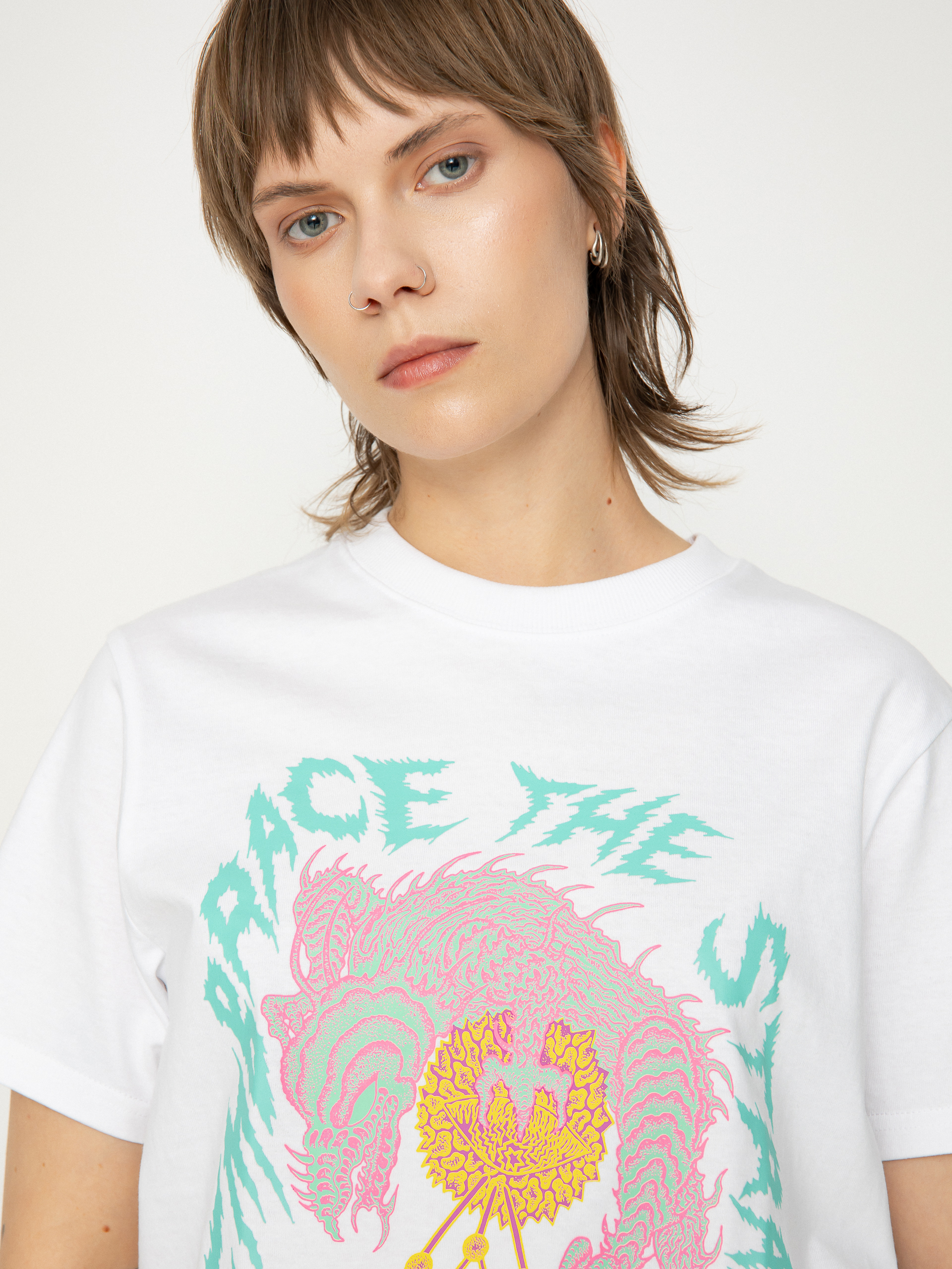 Tričko Volcom Fa Tetsunori 2 Wmn (white)