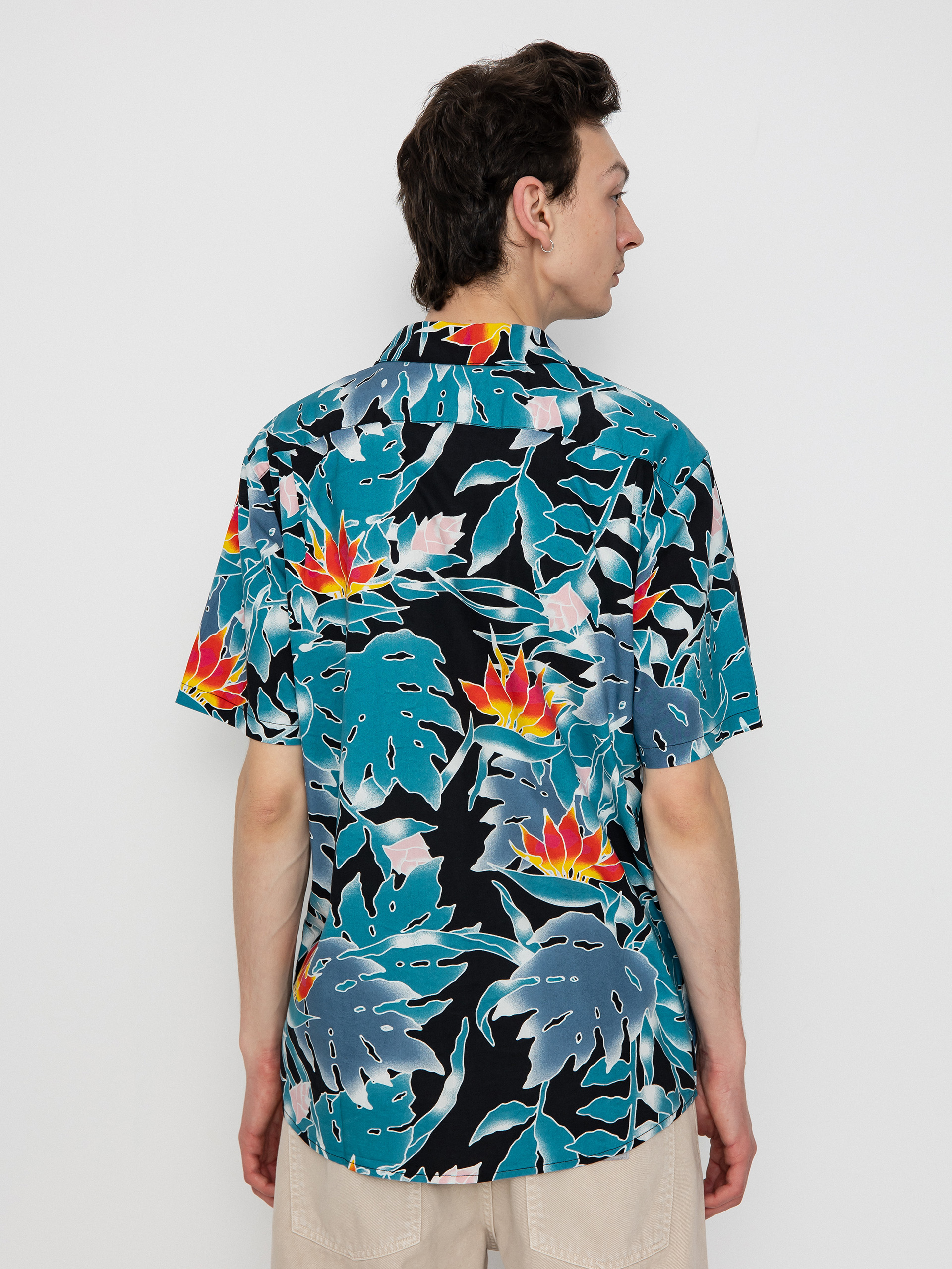 Košeľa Volcom Leaf Pit Floral (black)
