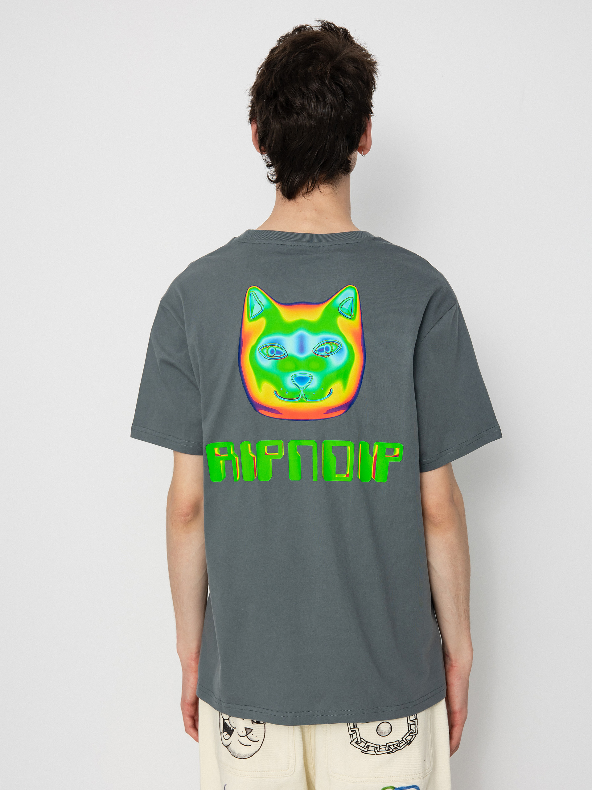 Tričko RipNDip Thermal Nermal (charcoal)