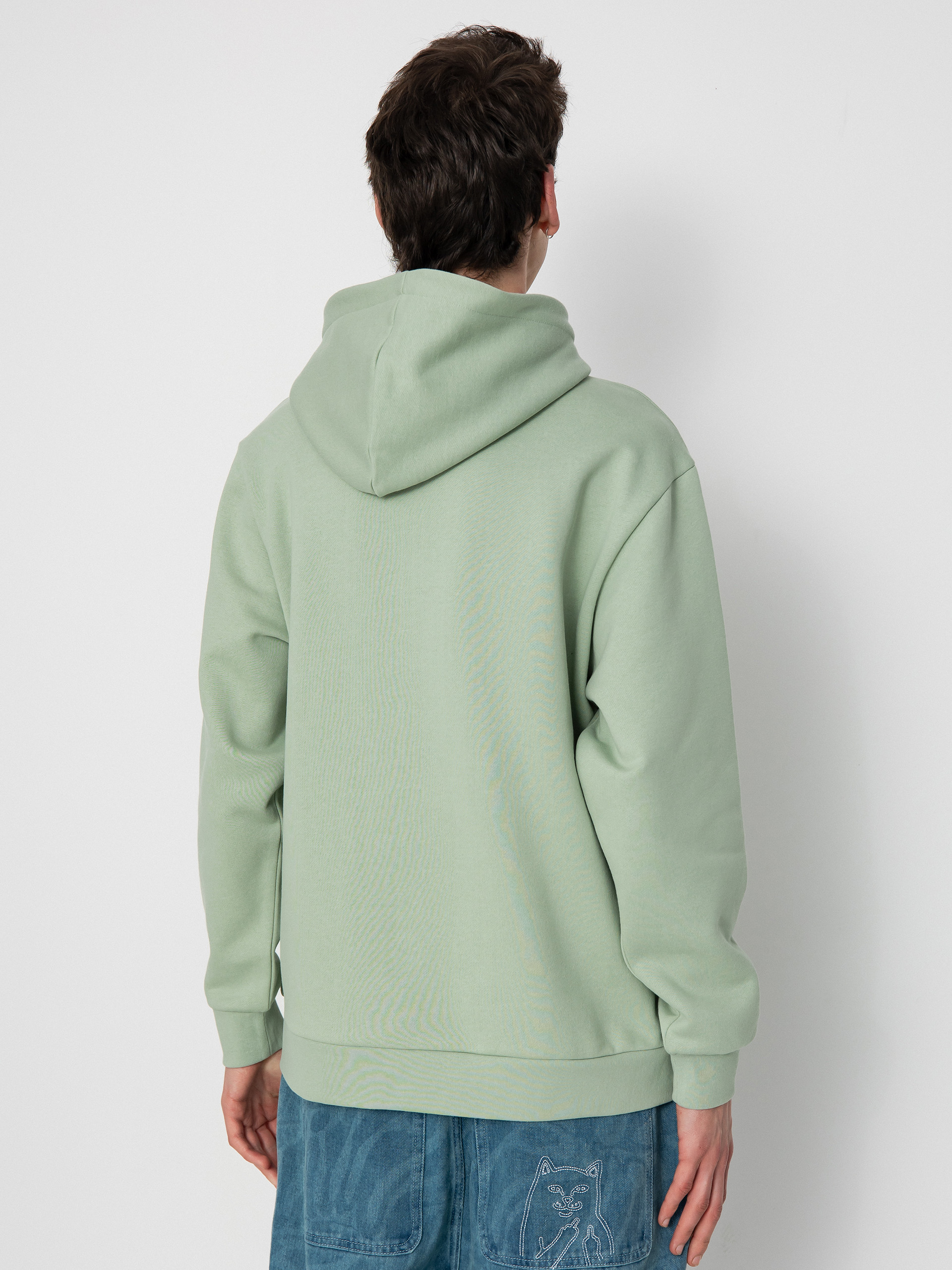 Mikina s kapucňou RipNDip Adventure Bus HD (sage)