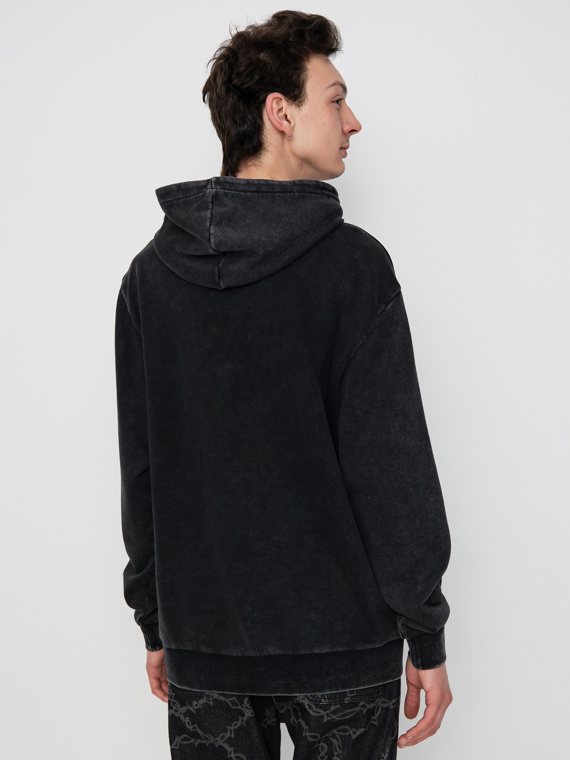 Mikina s kapucňou RipNDip Fan Fave HD (black wash)