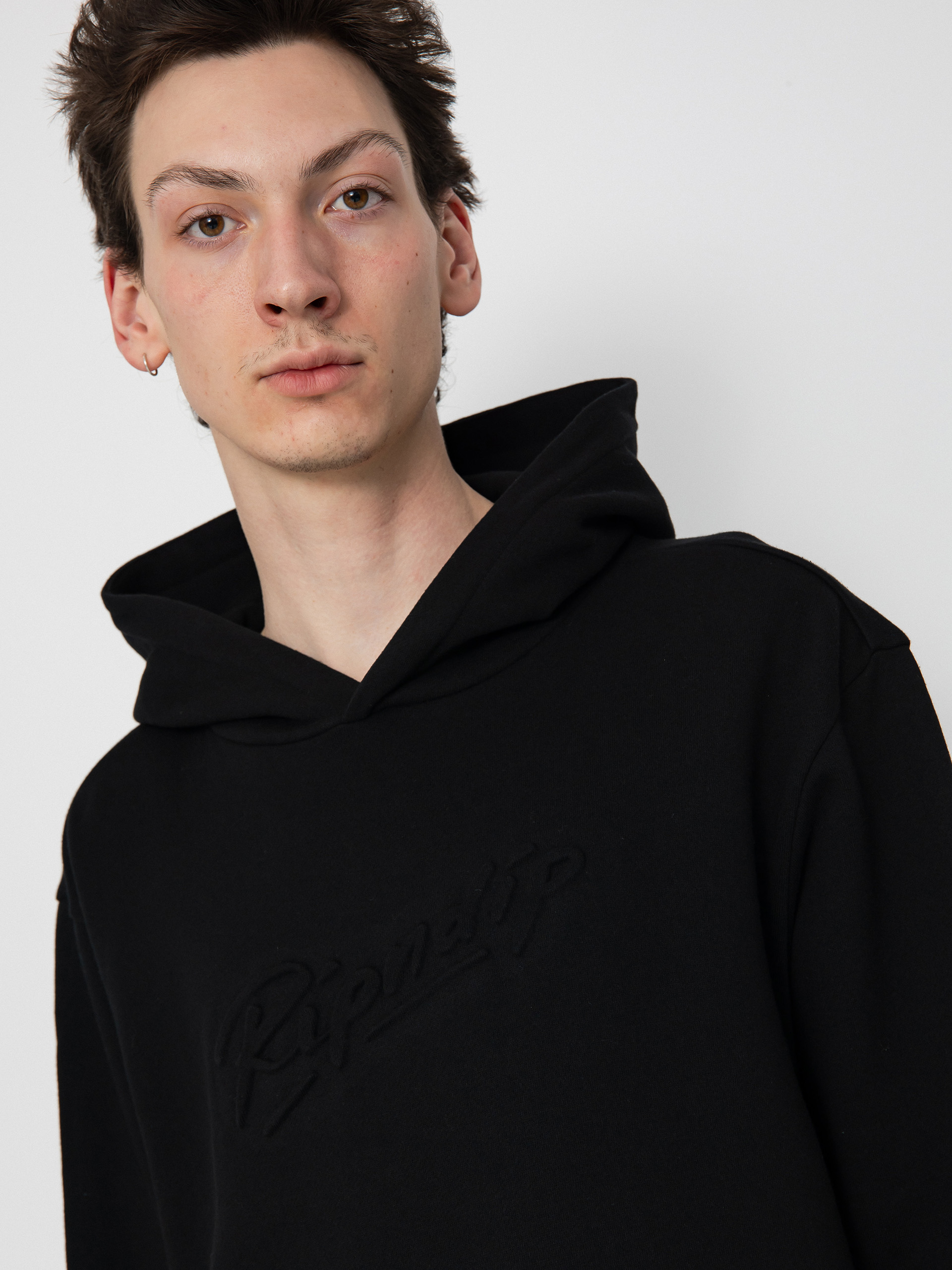 Mikina s kapucňou RipNDip Autograph HD (black)