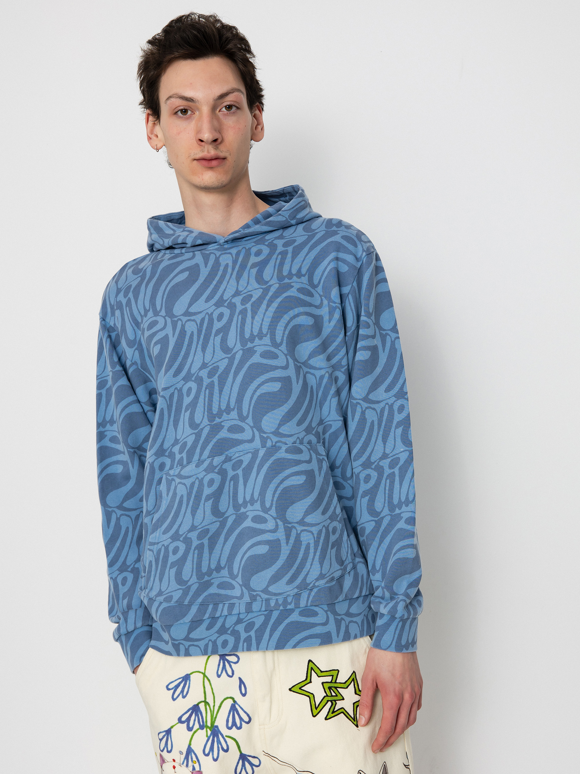 Mikina s kapucňou RipNDip Wilshire HD (slate)