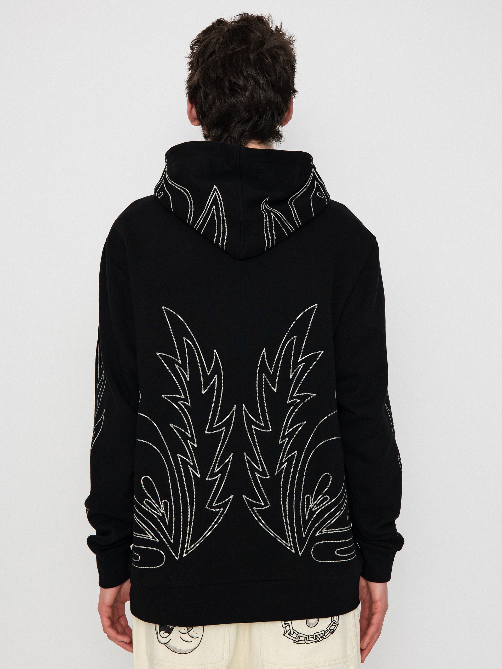 Mikina s kapucňou RipNDip Howdy HD (black)