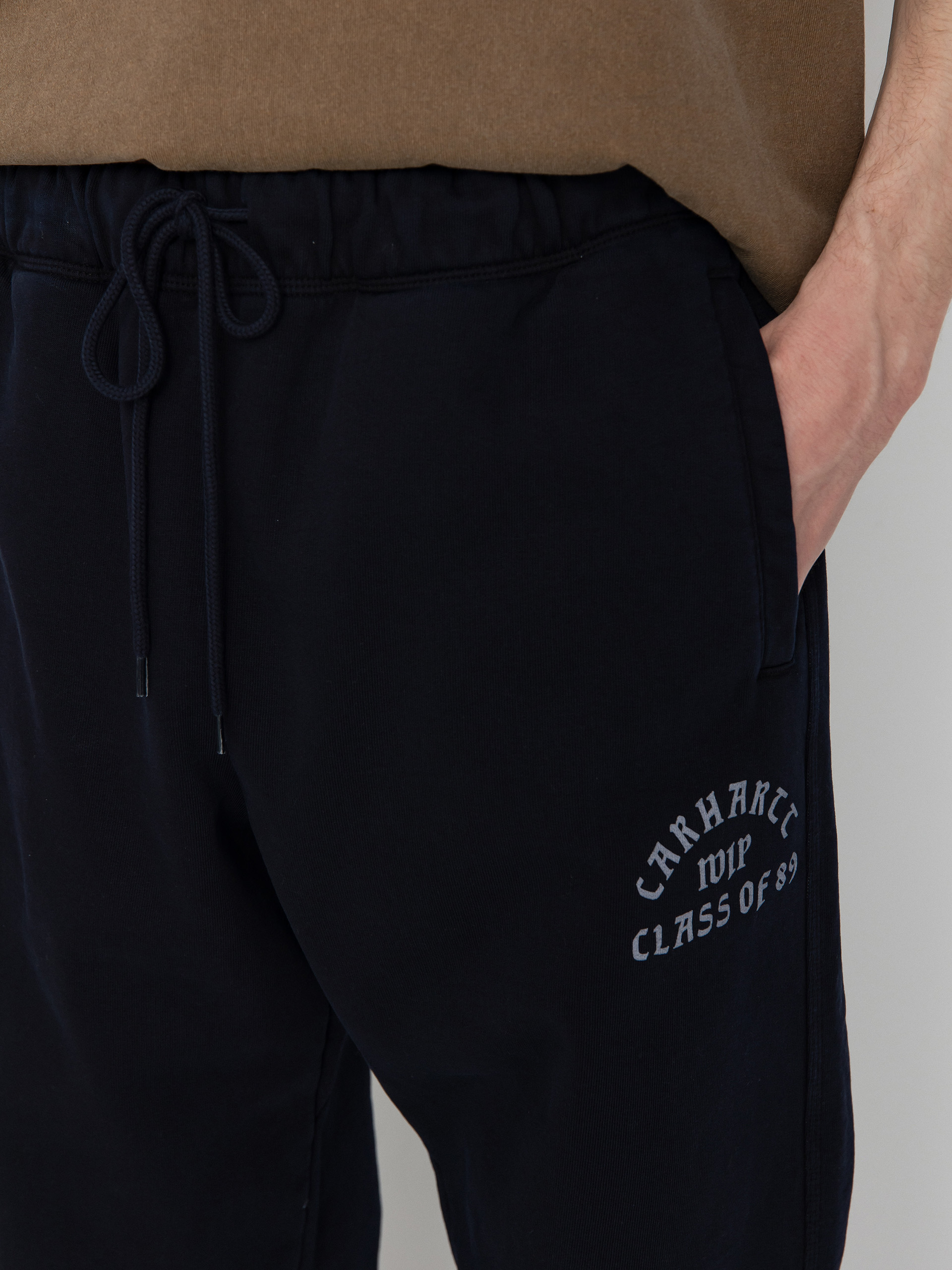 Nohavice Carhartt WIP Class of 89 (dark navy/white)