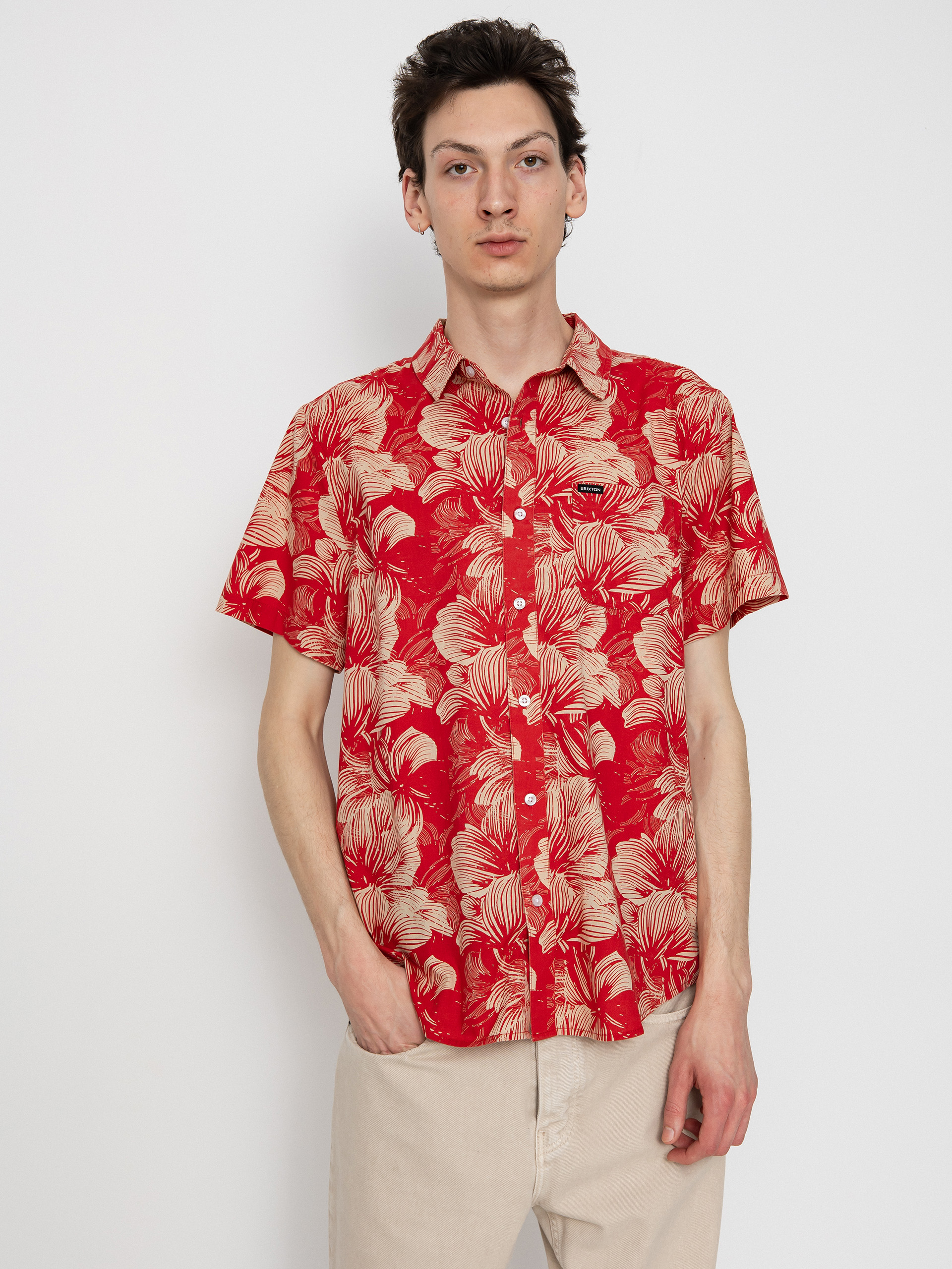 Kou0161eu013ea Brixton Charter Print (casa red/oatmilk floral)