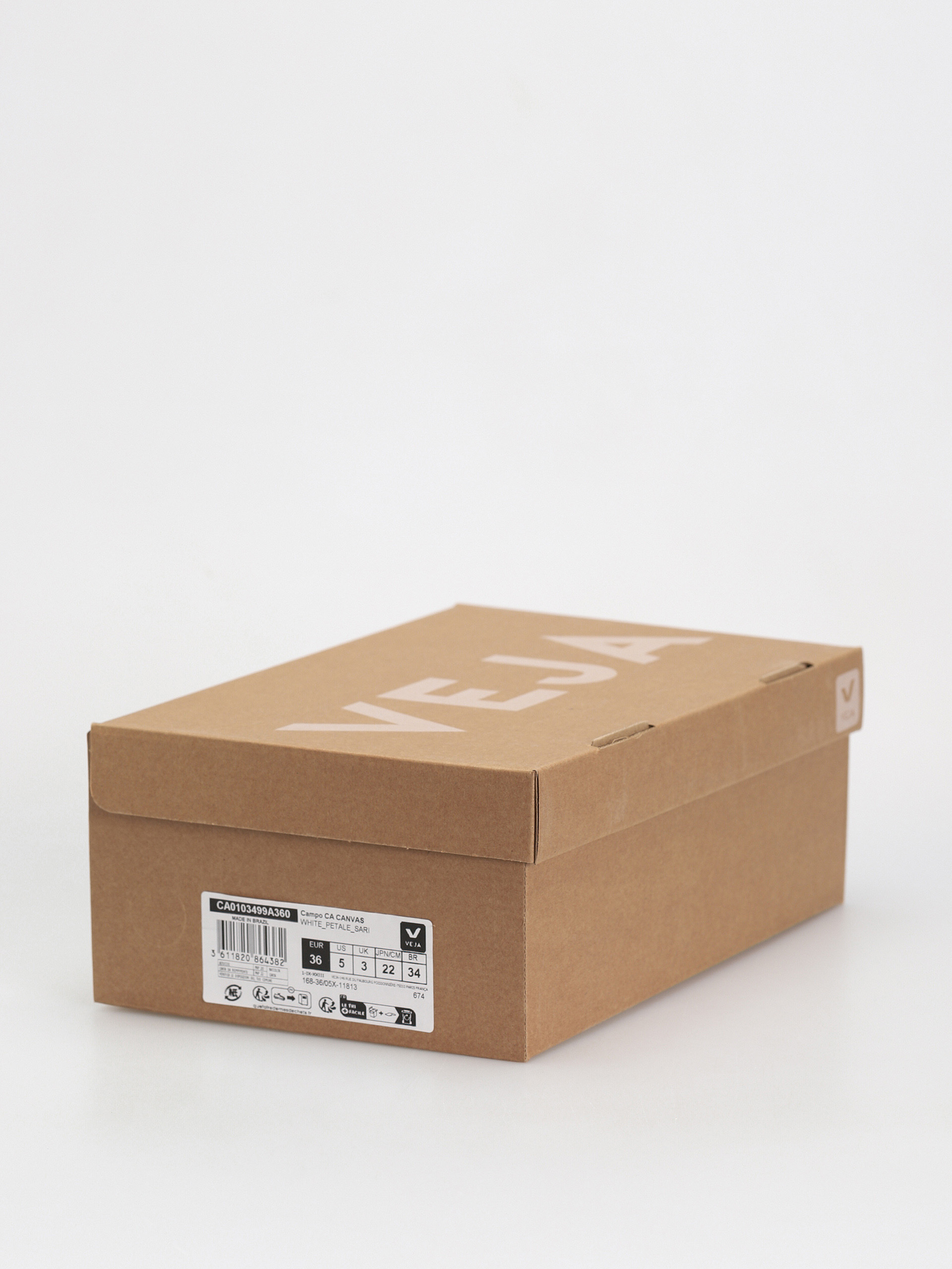 Topánky Veja Campo Canvas Wmn (white petale sari)