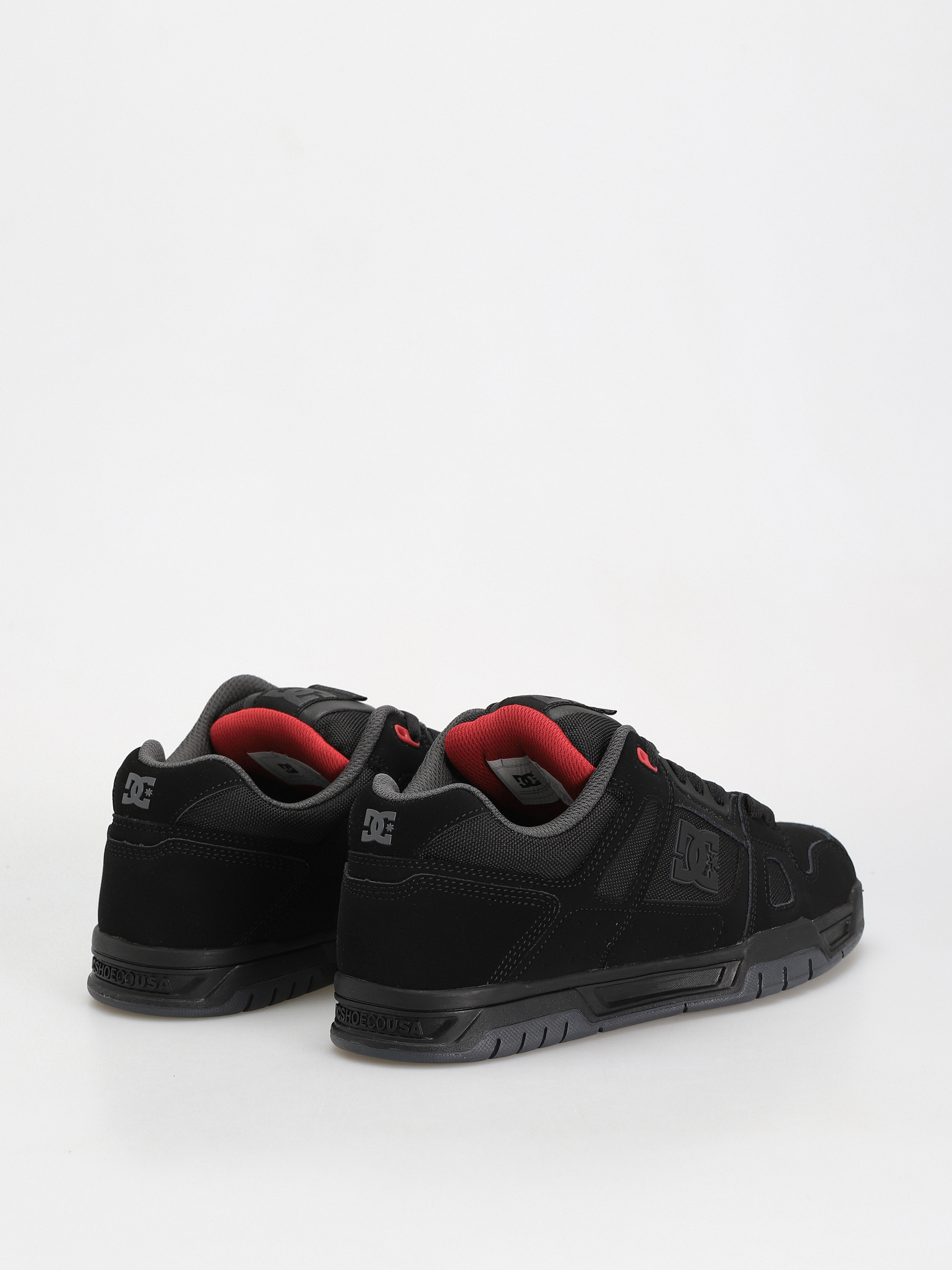 Topánky DC Stag (black/grey/red)