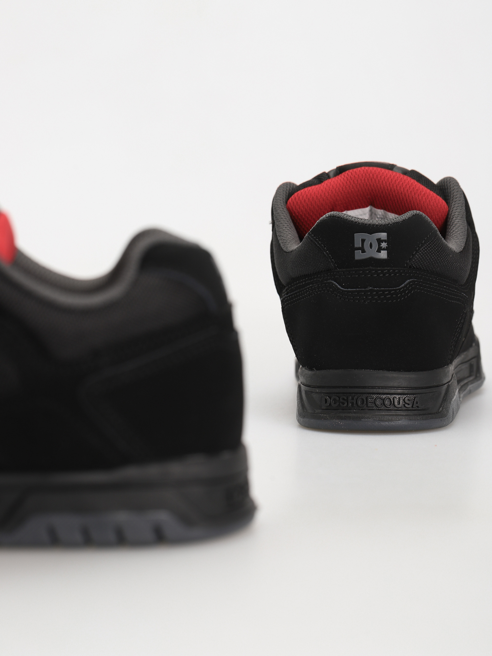 Topánky DC Stag (black/grey/red)