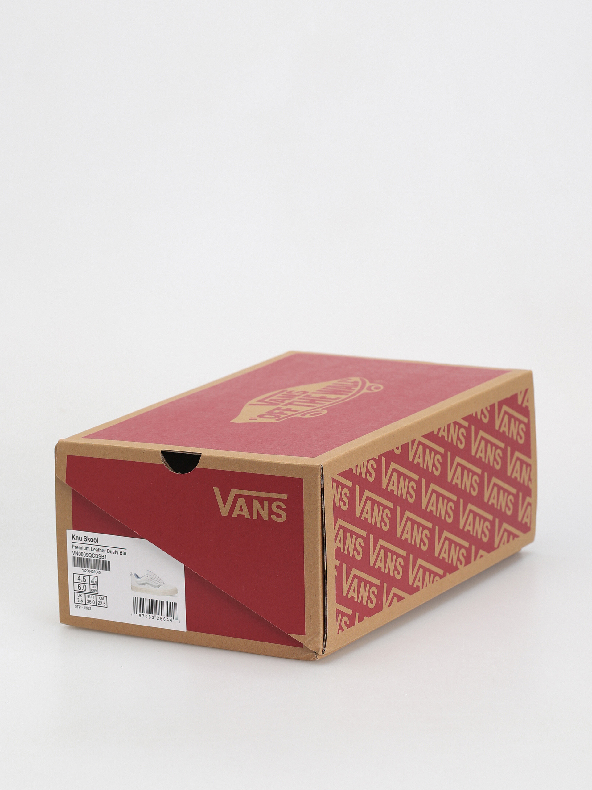 Topánky Vans Knu Skool (premium leather dusty blue)