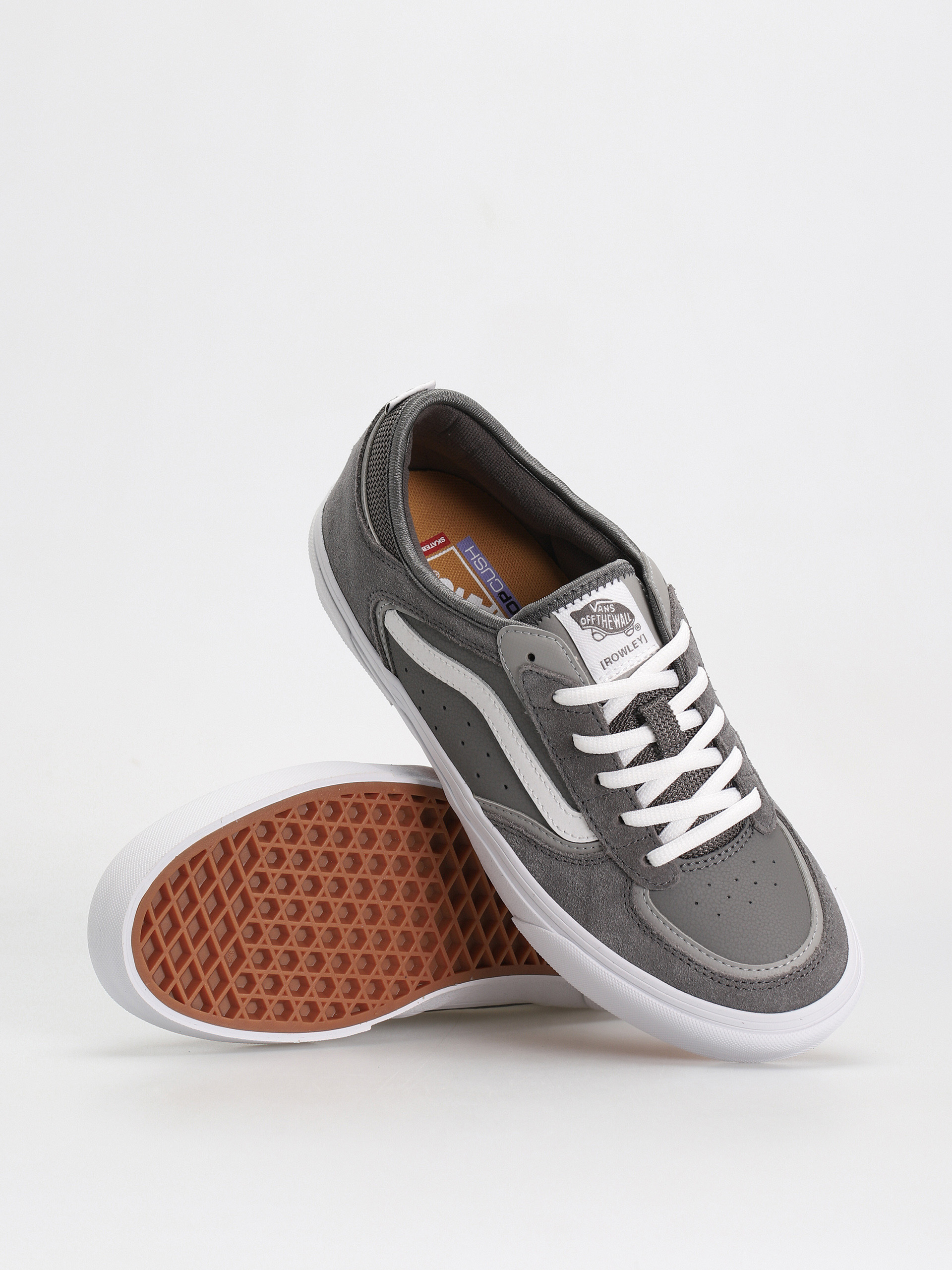 Topánky Vans Skate Rowley (grey/white)