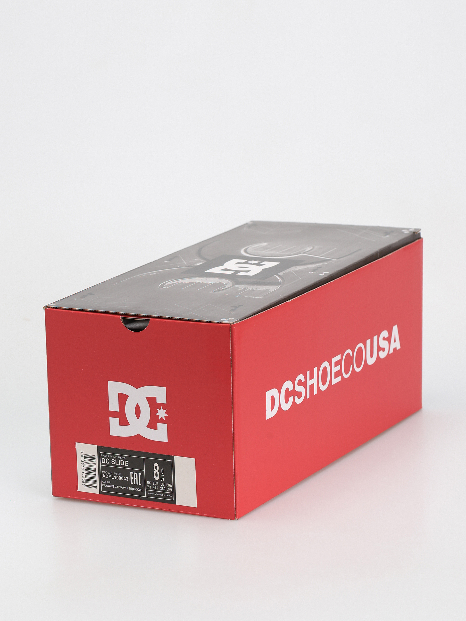 Šľapky DC Dc Slide (black/black/white)