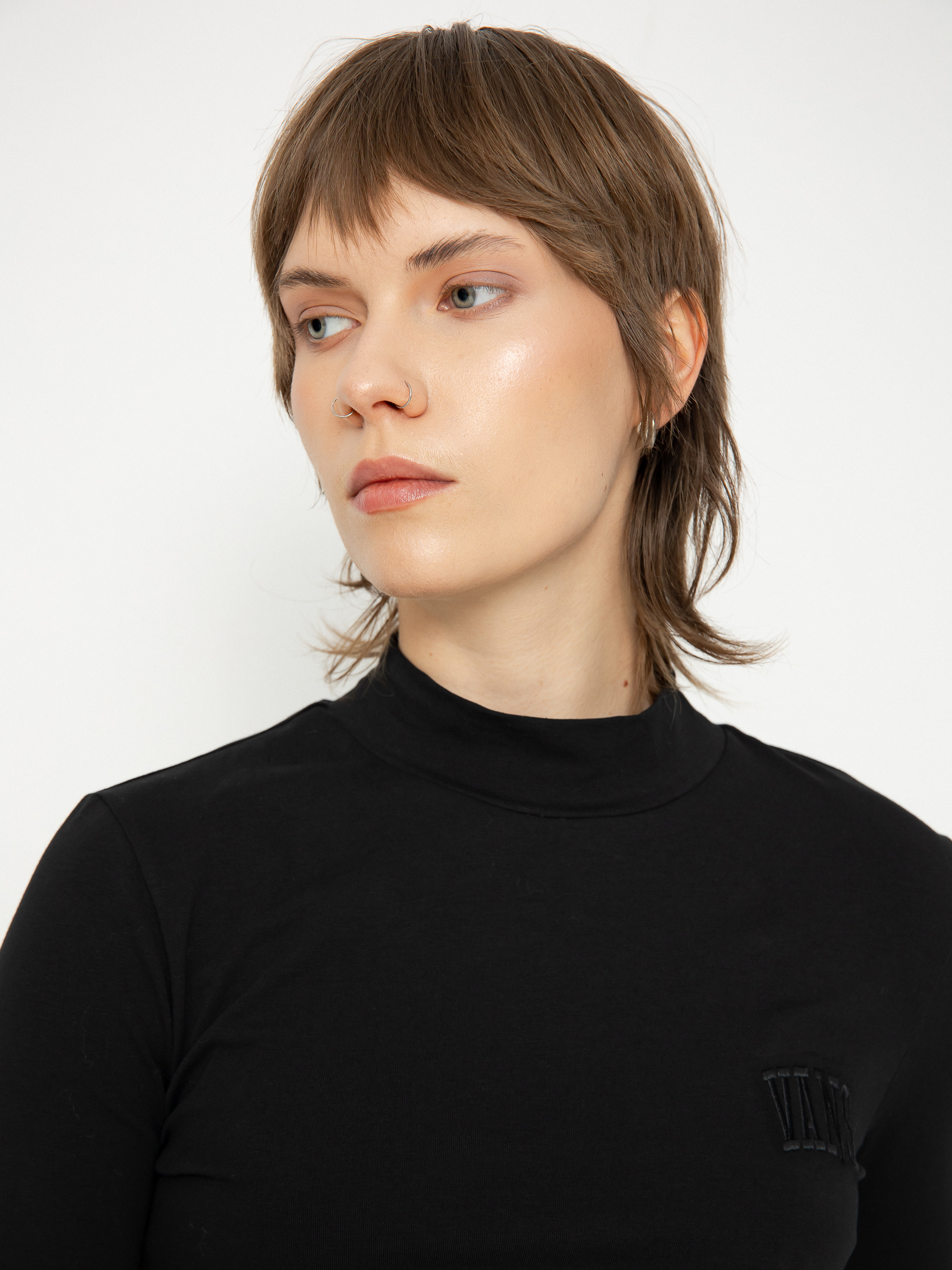 Triko Vans Mini Mock Neck Wmn (program black)