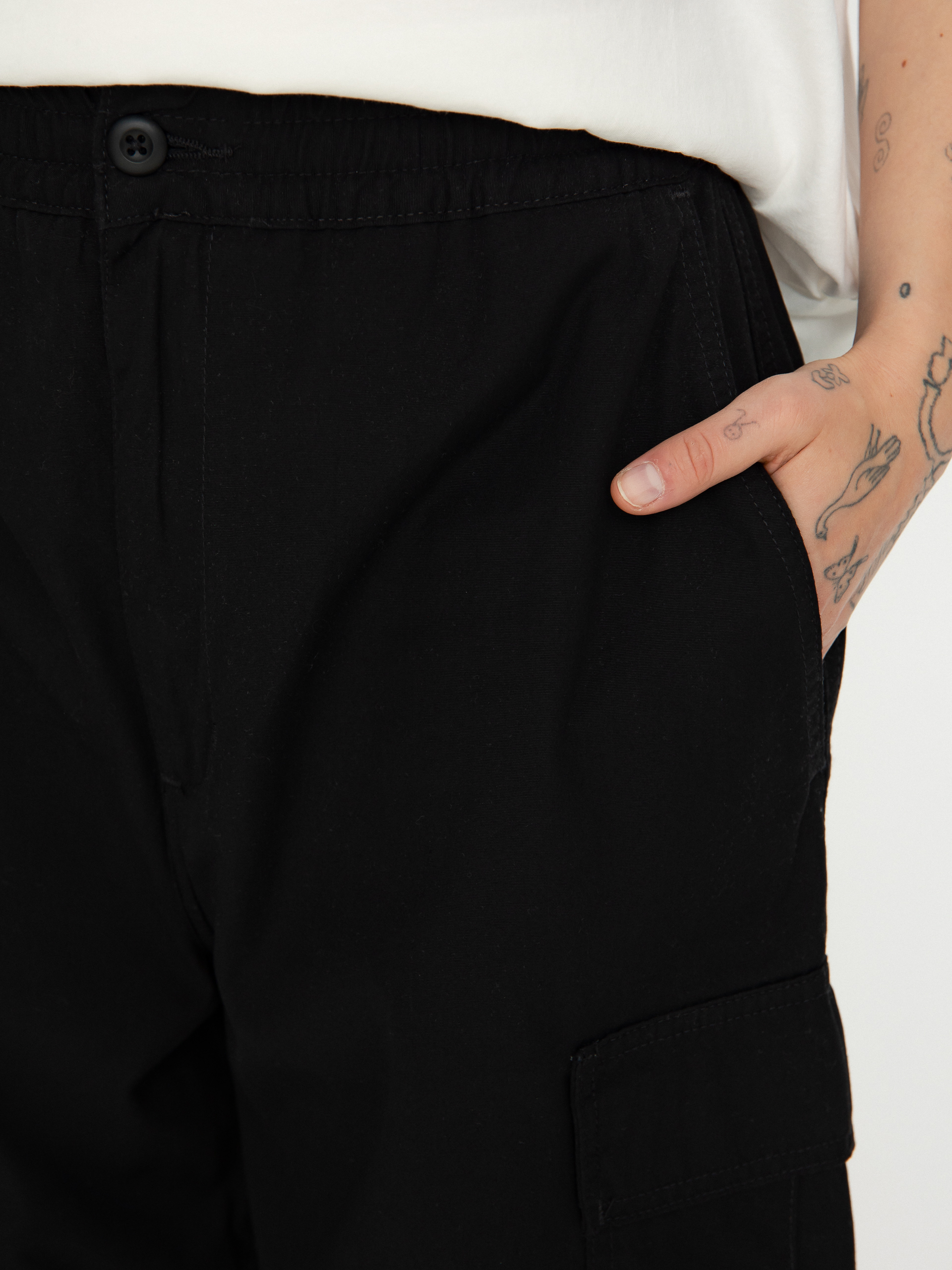 Nohavice Carhartt WIP Jet Cargo Wmn (black)