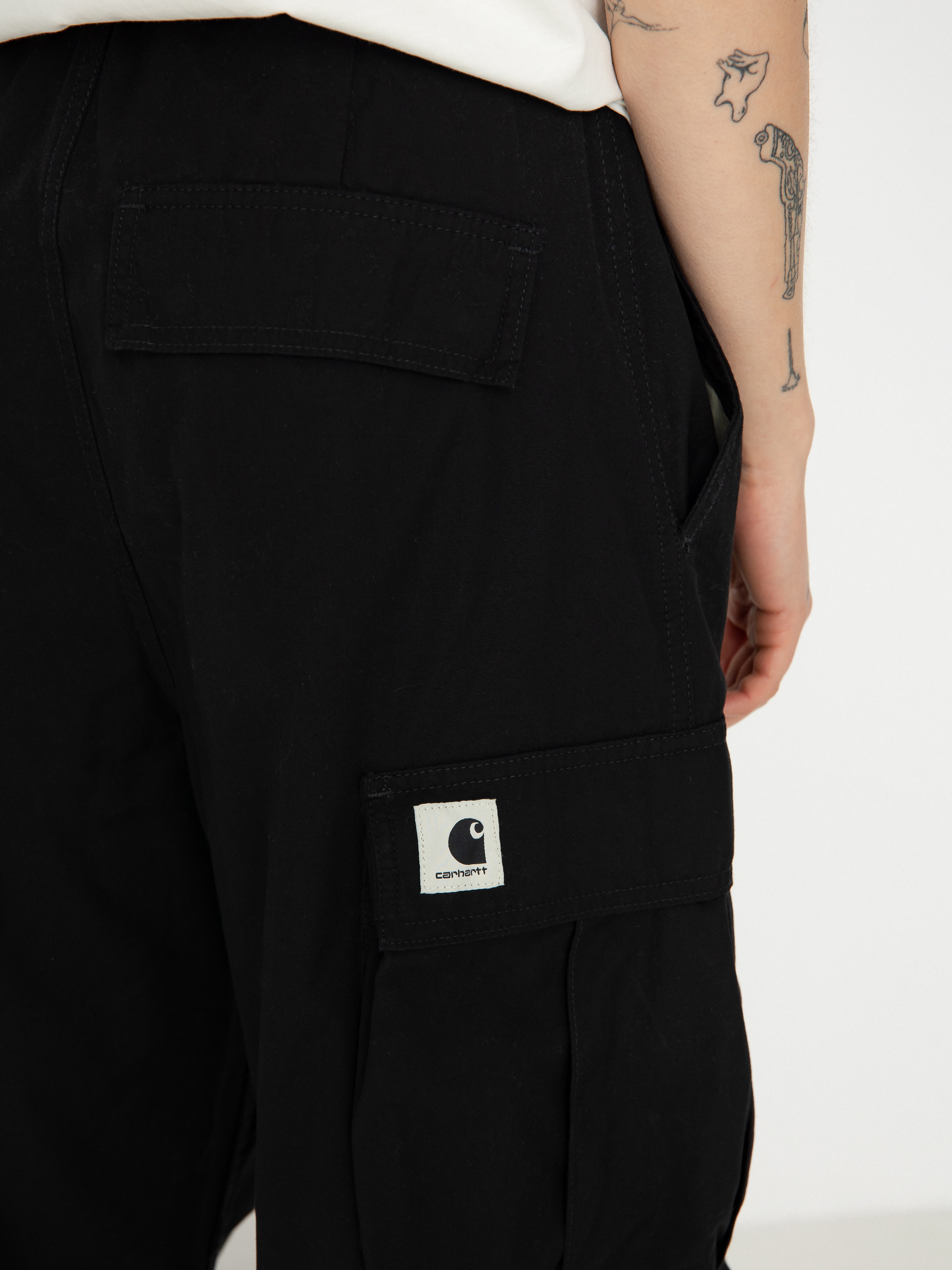 Nohavice Carhartt WIP Jet Cargo Wmn (black)