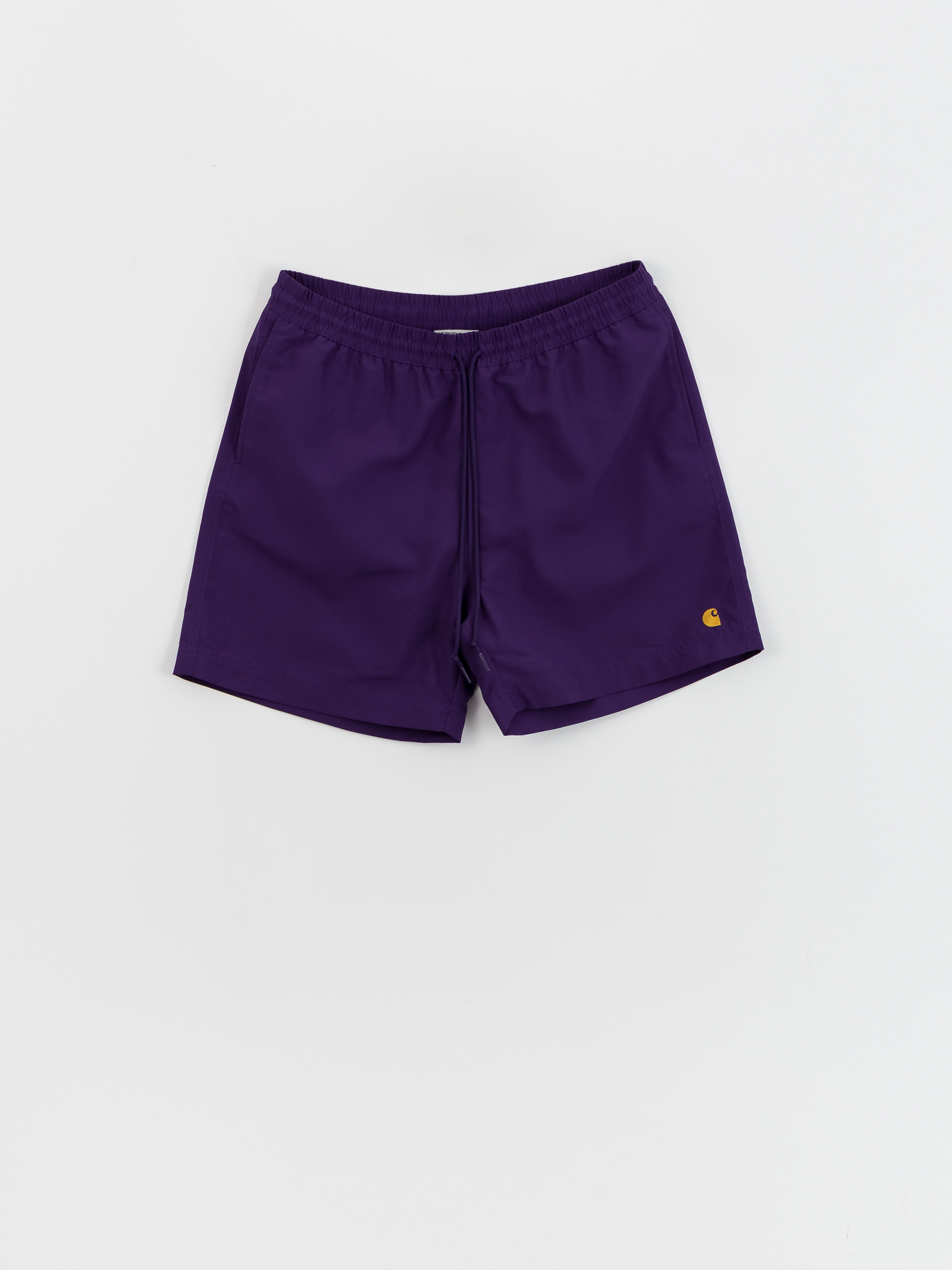 Kraťasy Carhartt WIP Chase Swim (tyrian/gold)