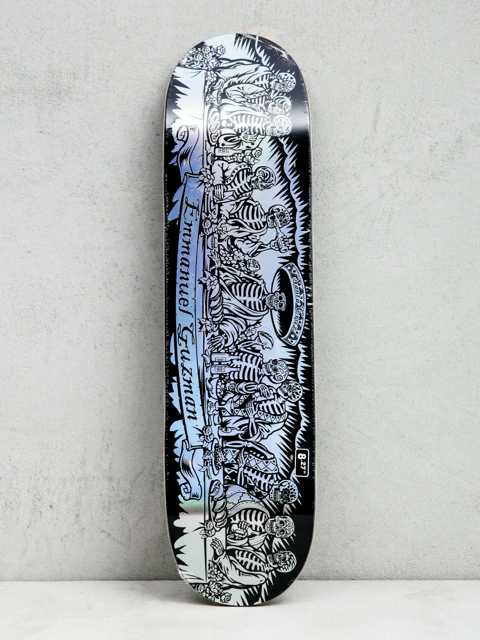 Doska Santa Cruz Guzman 20 Years Dining With The Dead Pro (black/silver)